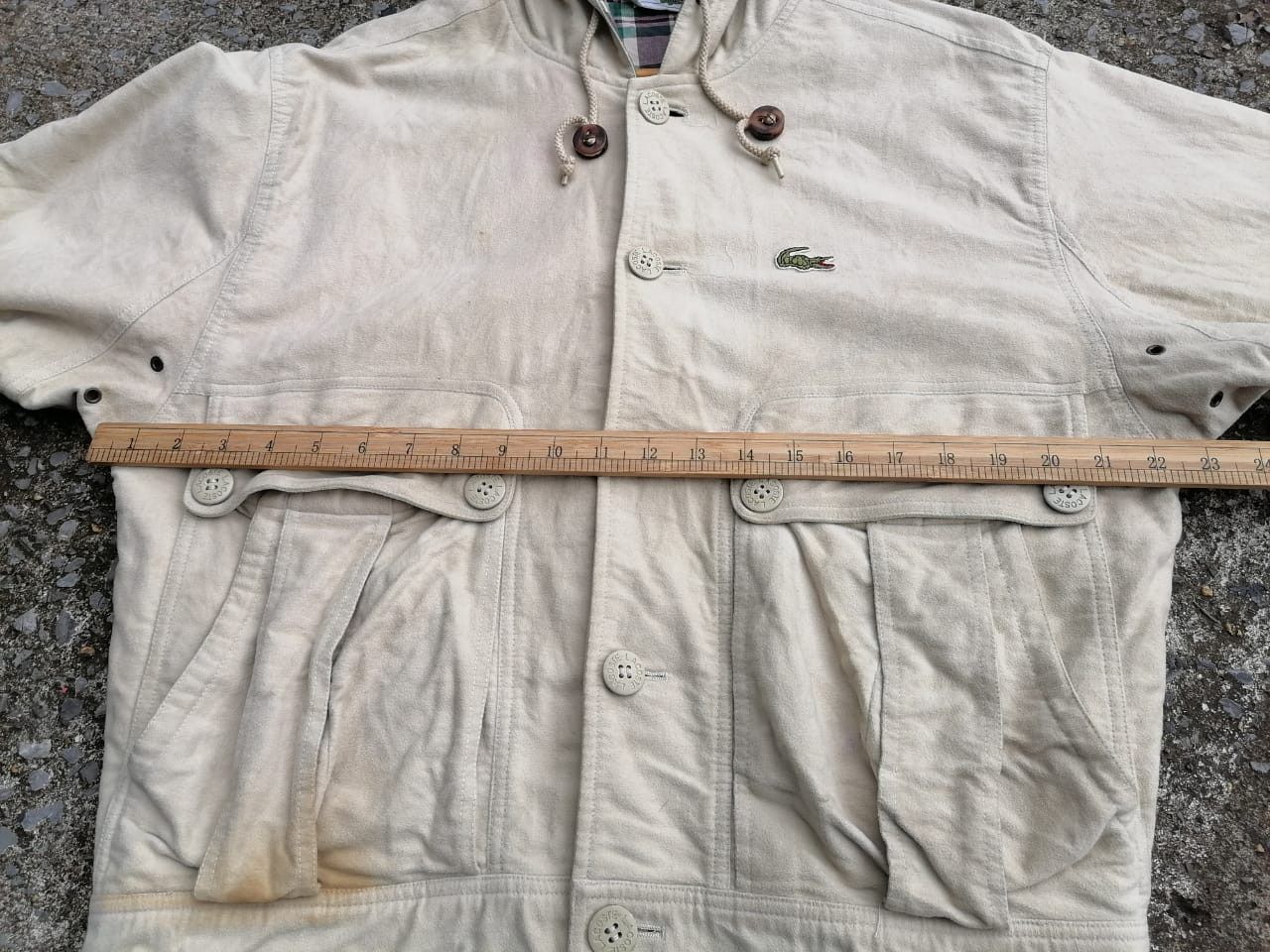 Lacoste × Vintage Vintage Lacoste Inner Plaid Jacket Size US M / EU 48-50 / 2 - 2 Thumbnail