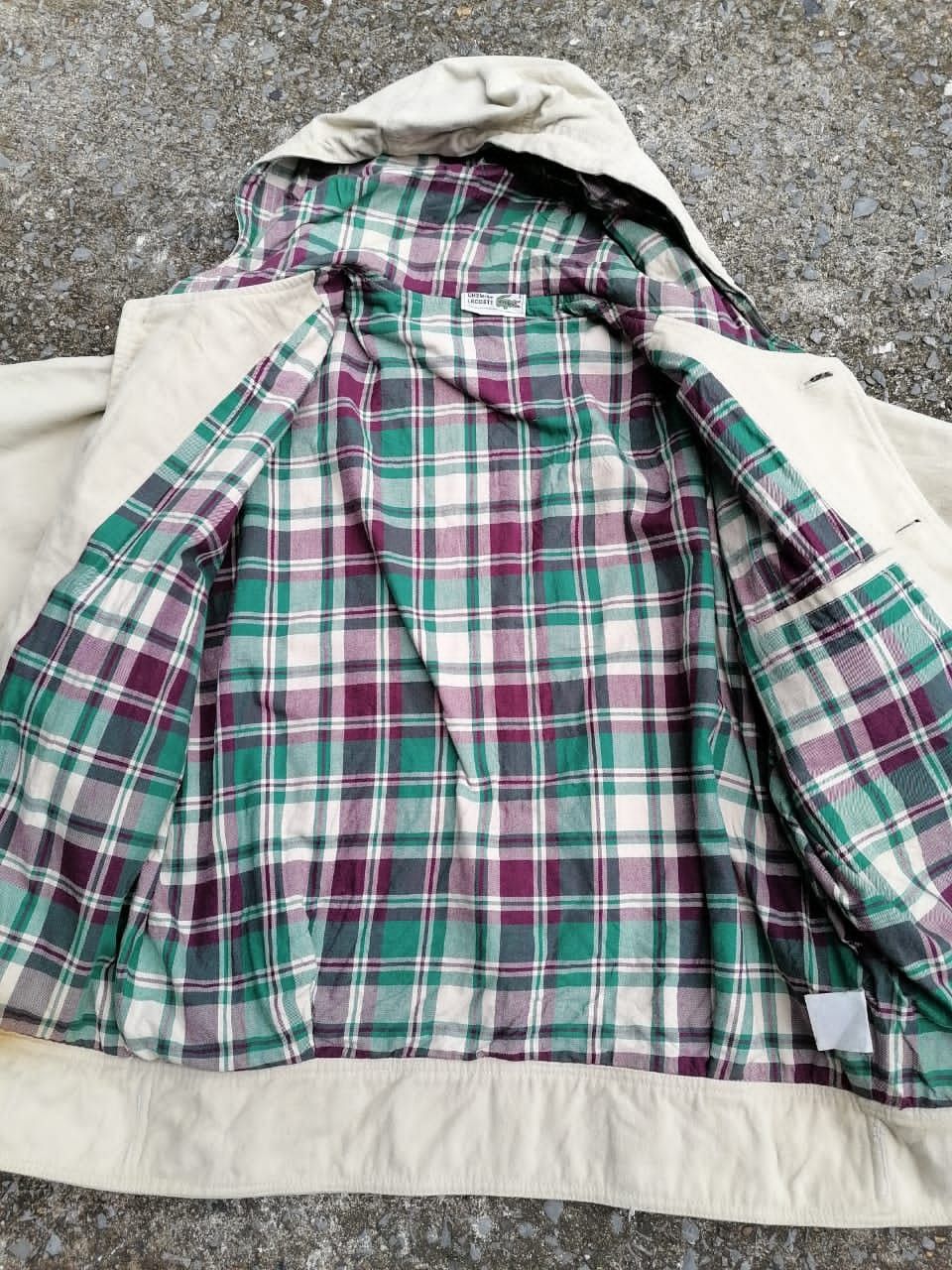 Lacoste × Vintage Vintage Lacoste Inner Plaid Jacket Size US M / EU 48-50 / 2 - 7 Thumbnail