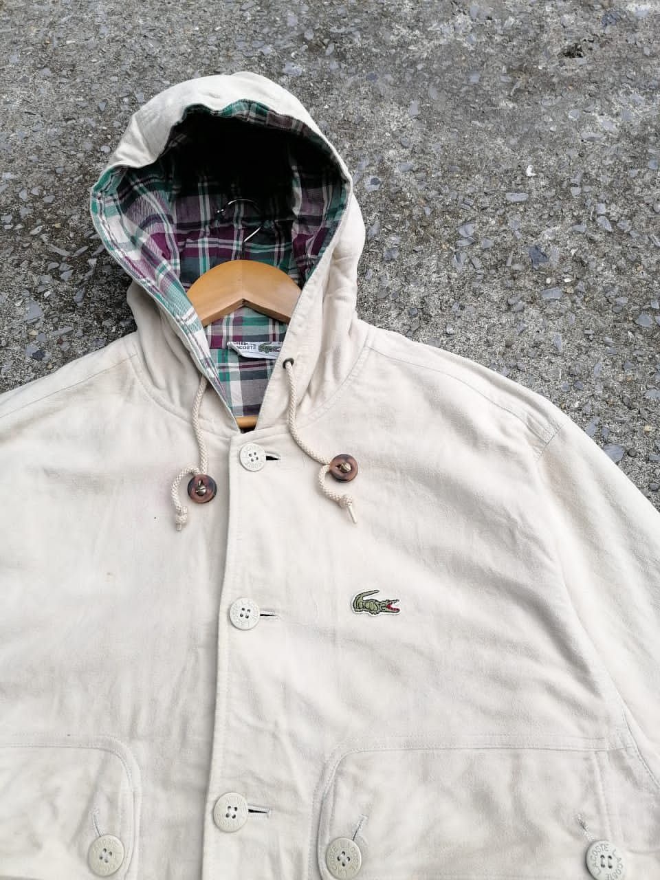 Lacoste × Vintage Vintage Lacoste Inner Plaid Jacket Size US M / EU 48-50 / 2 - 9 Thumbnail