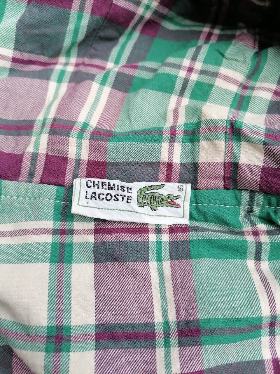 Lacoste × Vintage Vintage Lacoste Inner Plaid Jacket Size US M / EU 48-50 / 2 - 10 Thumbnail