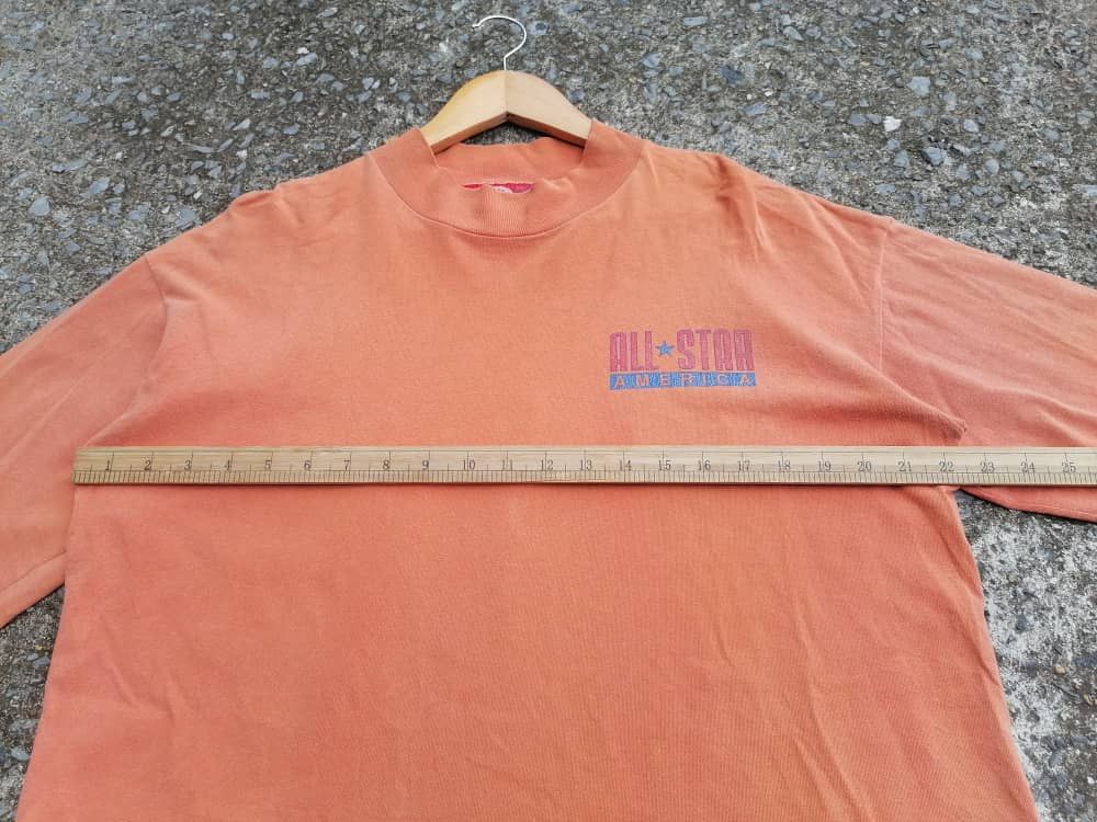 Converse × Vintage Vintage 90s Converse Longsleeve Tee Size US L / EU 52-54 / 3 - 4 Thumbnail