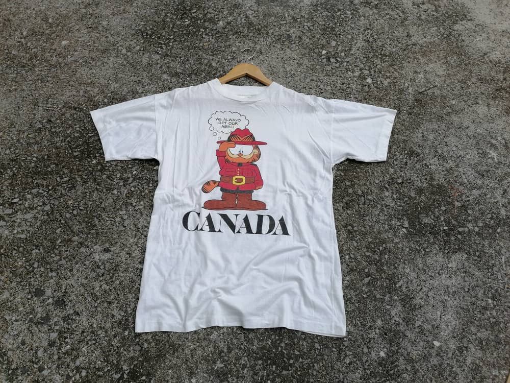 Vintage Vintage Garfield Canada Tee Size US M / EU 48-50 / 2 - 1 Thumbnail