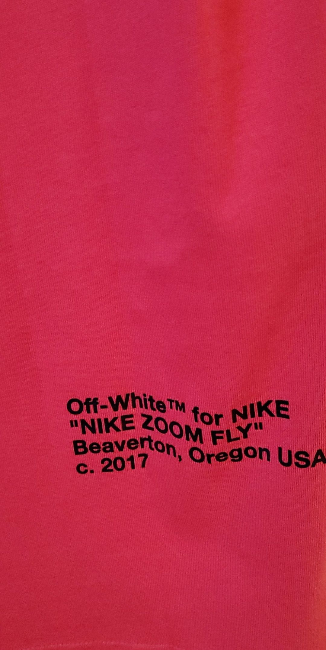 Nike × Off-White Off white Nike "logo" tee Size US M / EU 48-50 / 2 - 6 Thumbnail