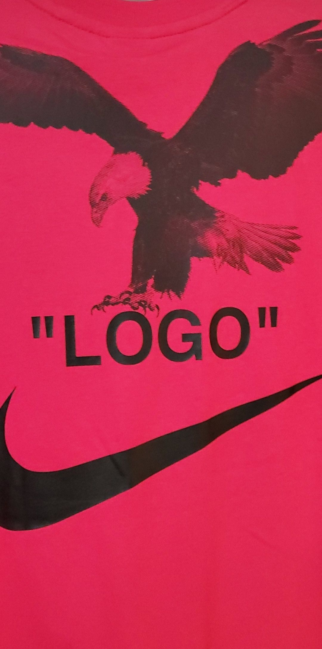Nike × Off-White Off white Nike "logo" tee Size US M / EU 48-50 / 2 - 5 Thumbnail
