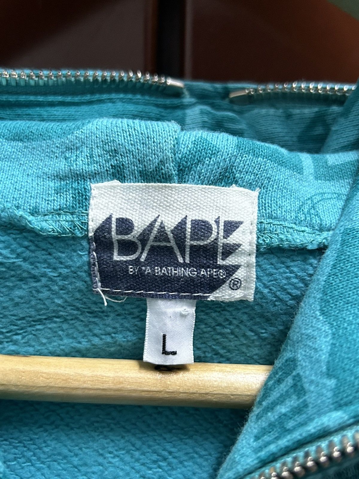 Bape Multi Logo Full Zip Hoodie Size US L / EU 52-54 / 3 - 4 Thumbnail