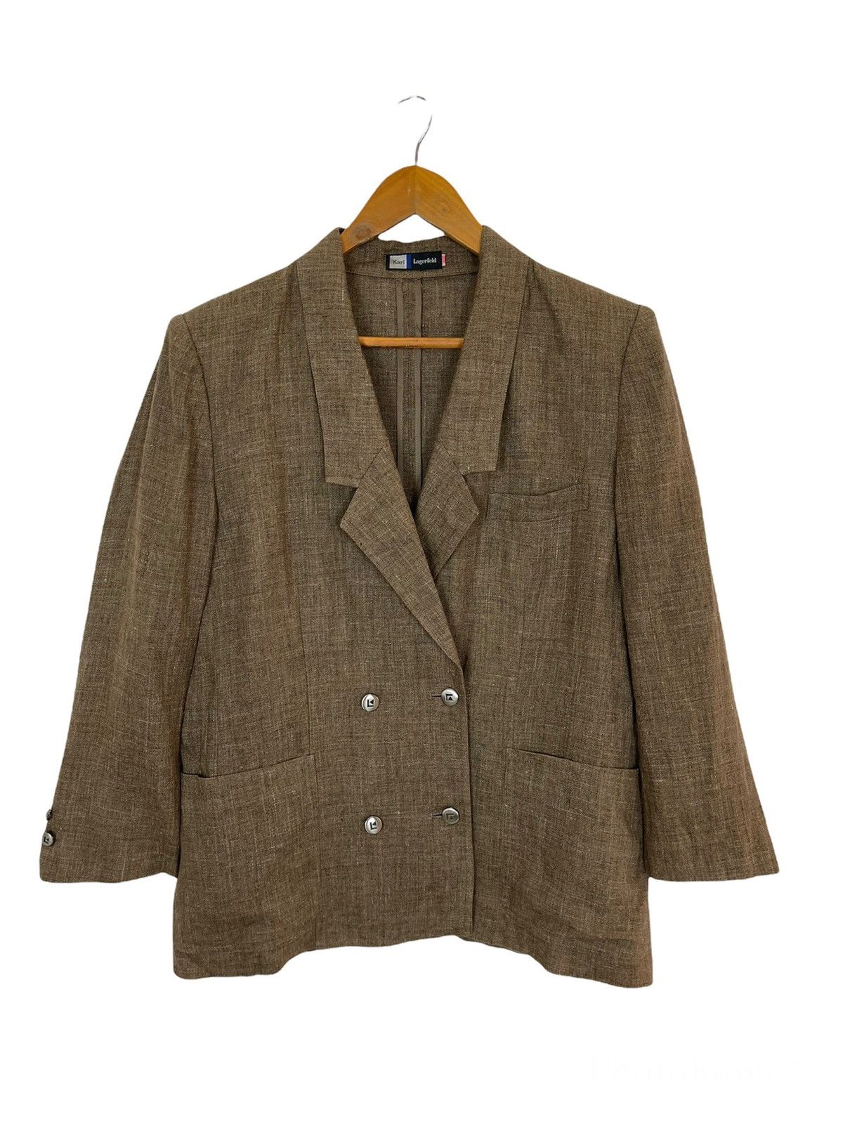 Chanel Vintage KARL LAGERFELD DOUBLE BREAST COAT CHANEL Size US M / EU 48-50 / 2 - 1 Thumbnail