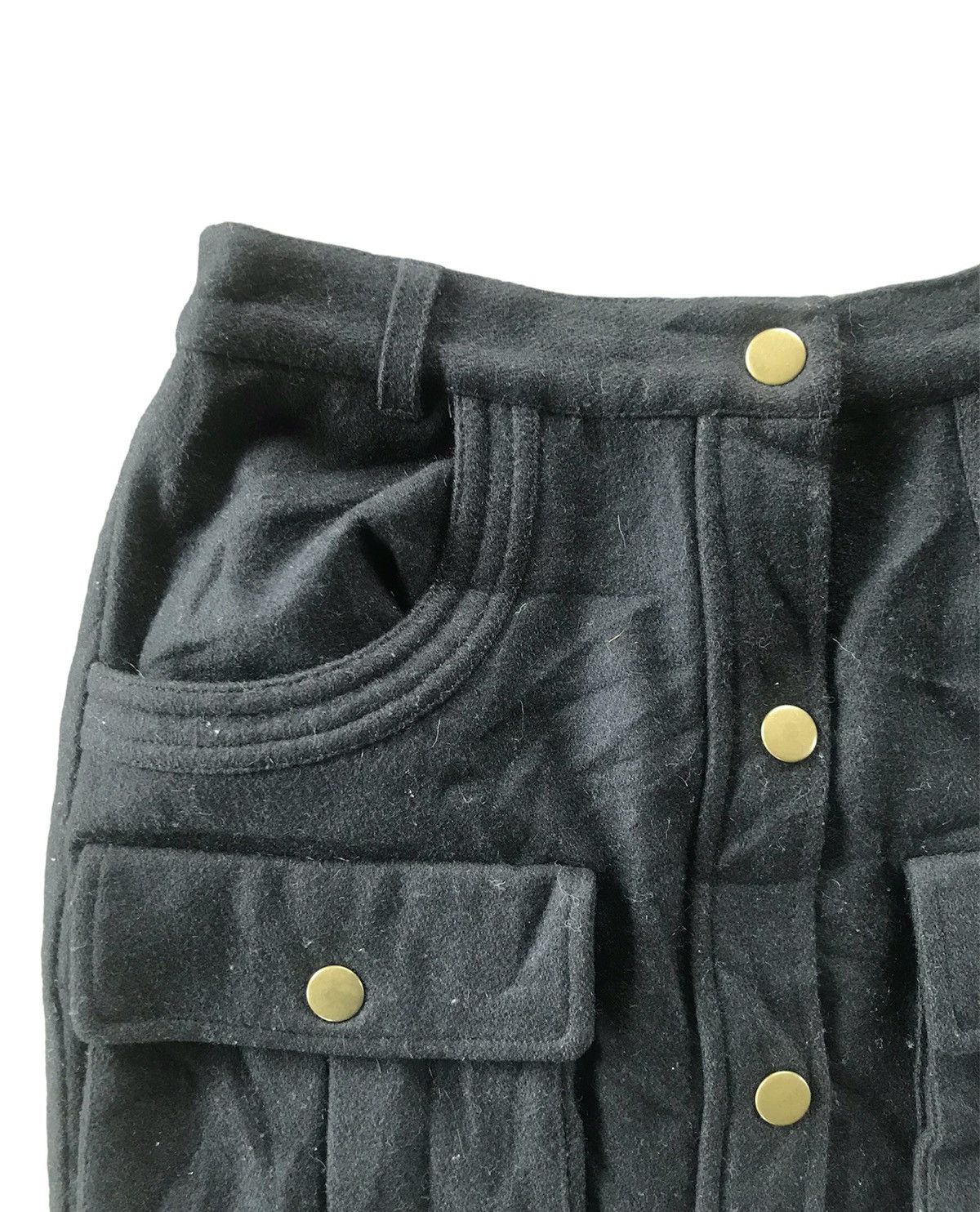 Japanese Brand × Takeo Kikuchi Takeo kikuchi Wool mini skirt Size XS / US 0-2 / IT 36-38 - 5 Thumbnail