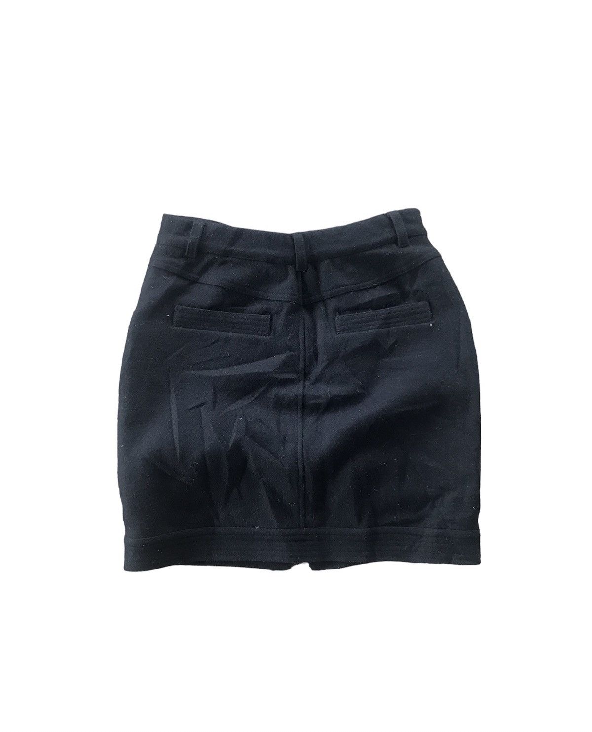 Japanese Brand × Takeo Kikuchi Takeo kikuchi Wool mini skirt Size XS / US 0-2 / IT 36-38 - 3 Thumbnail