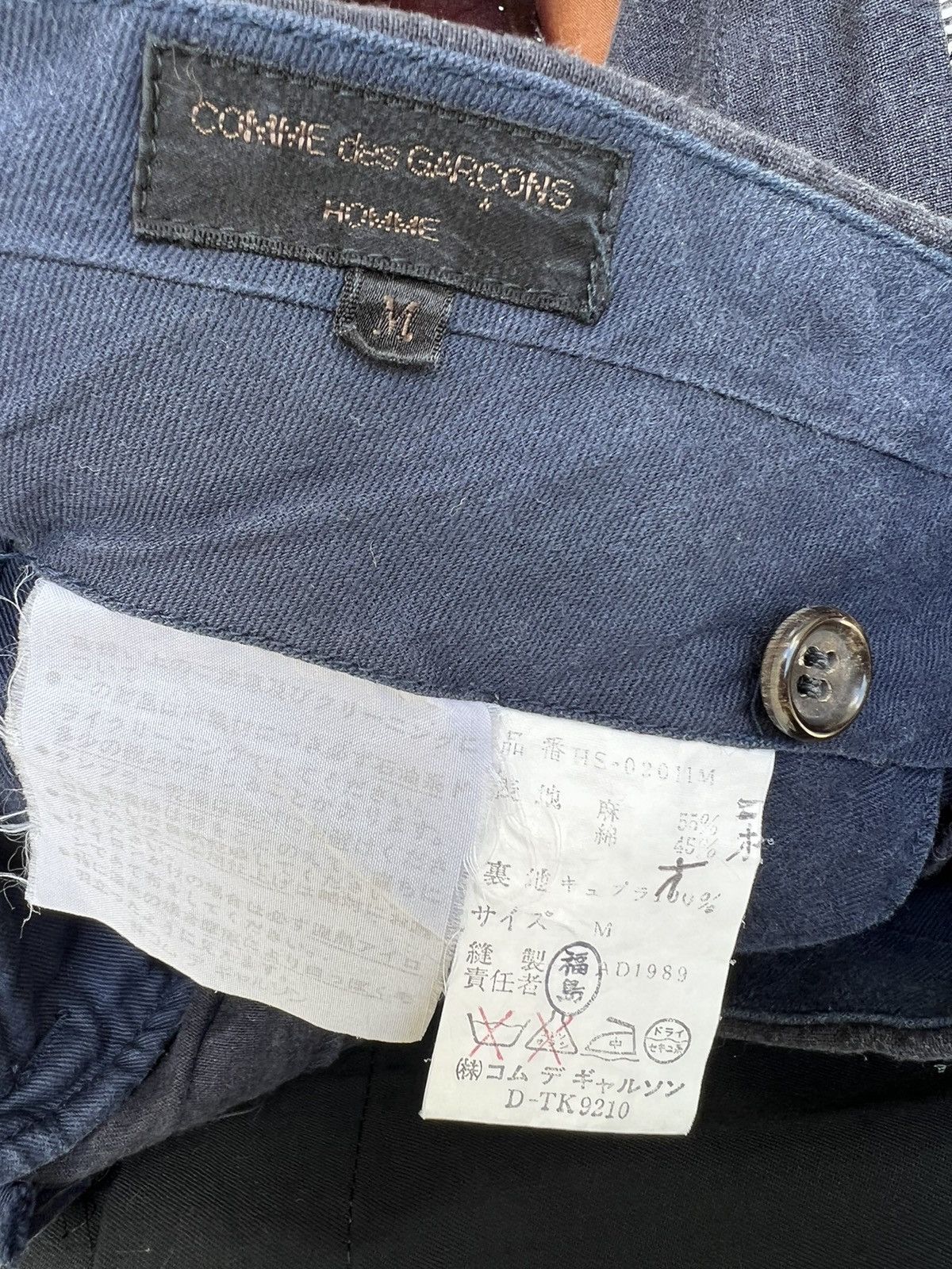 Comme des Garcons Homme Vintage 1989 CDGH AD1989 Sun Fade Linen Blend Baggy Trouser Size US 30 / EU 46 - 19 Thumbnail