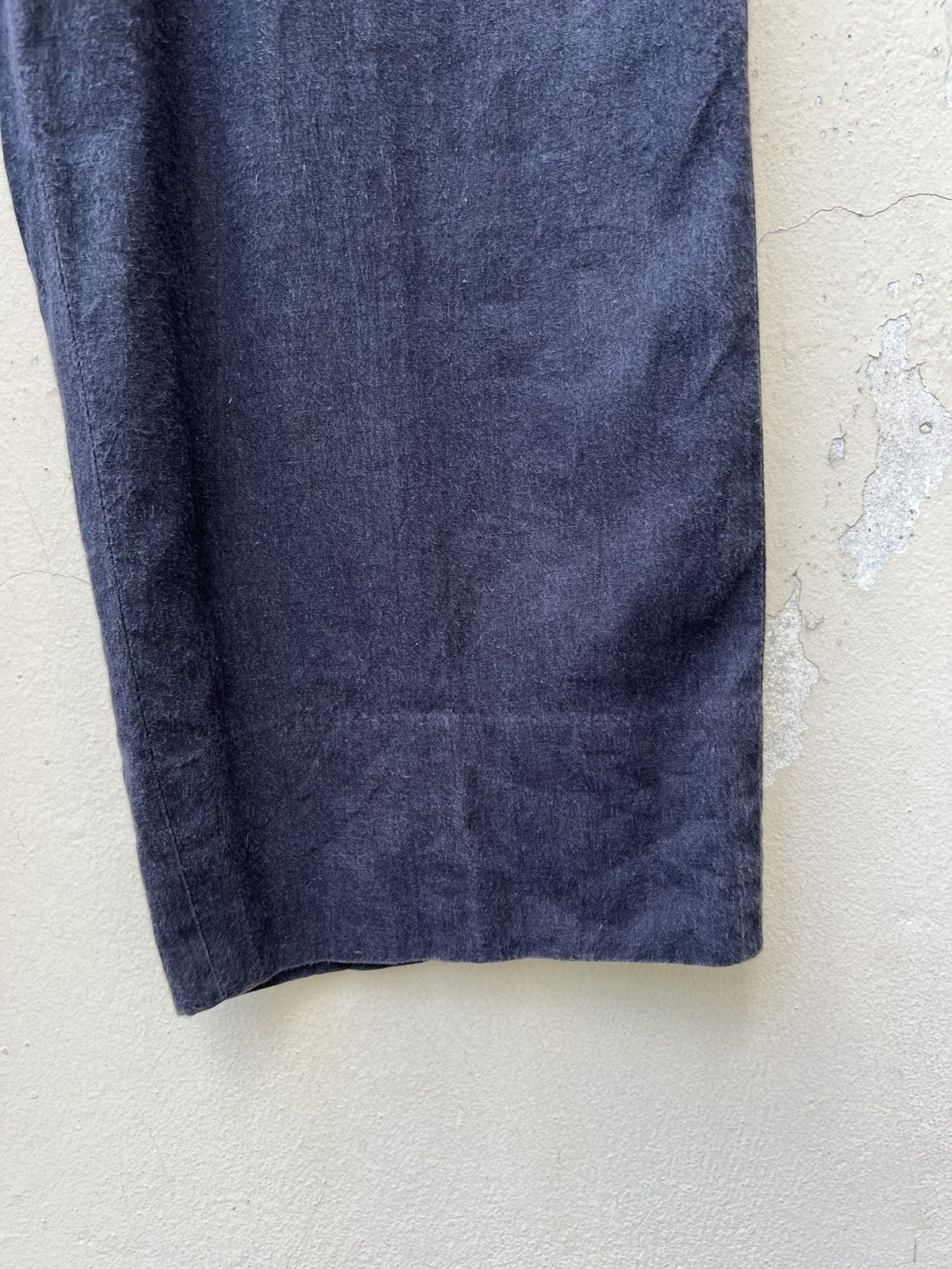 Comme des Garcons Homme Vintage 1989 CDGH AD1989 Sun Fade Linen Blend Baggy Trouser Size US 30 / EU 46 - 8 Thumbnail
