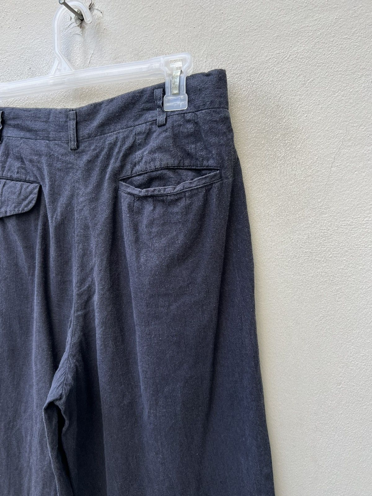 Comme des Garcons Homme Vintage 1989 CDGH AD1989 Sun Fade Linen Blend Baggy Trouser Size US 30 / EU 46 - 13 Thumbnail
