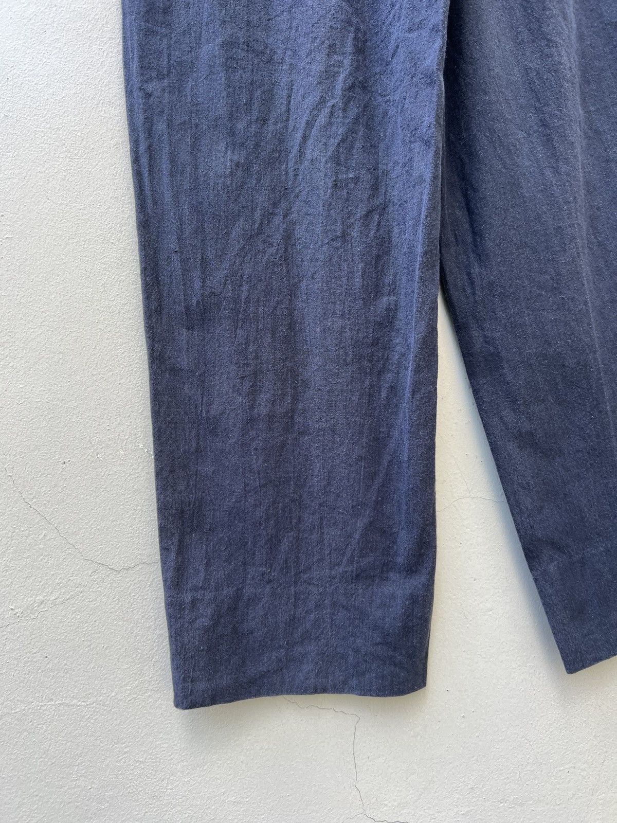 Comme des Garcons Homme Vintage 1989 CDGH AD1989 Sun Fade Linen Blend Baggy Trouser Size US 30 / EU 46 - 12 Thumbnail