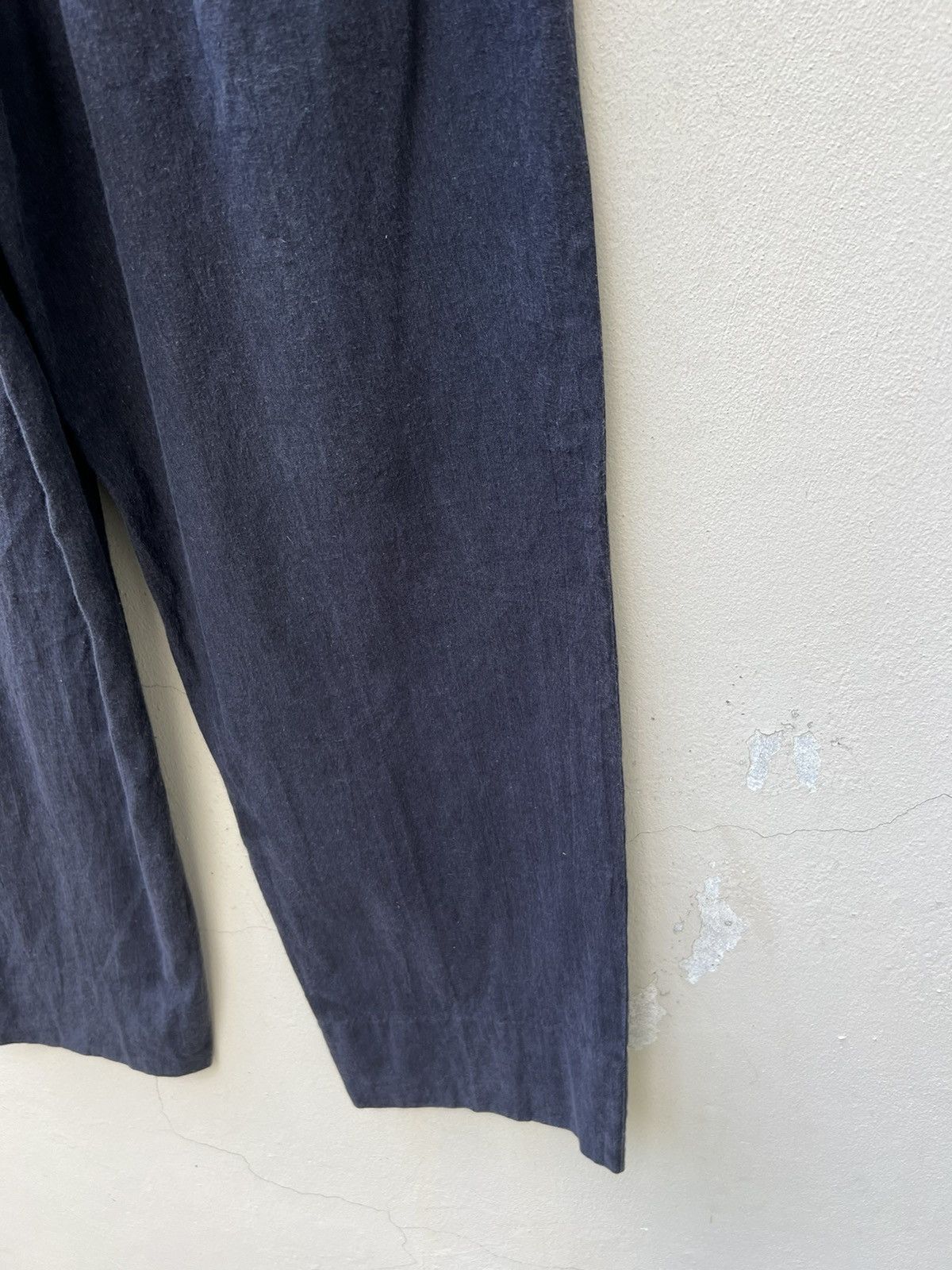 Comme des Garcons Homme Vintage 1989 CDGH AD1989 Sun Fade Linen Blend Baggy Trouser Size US 30 / EU 46 - 14 Thumbnail