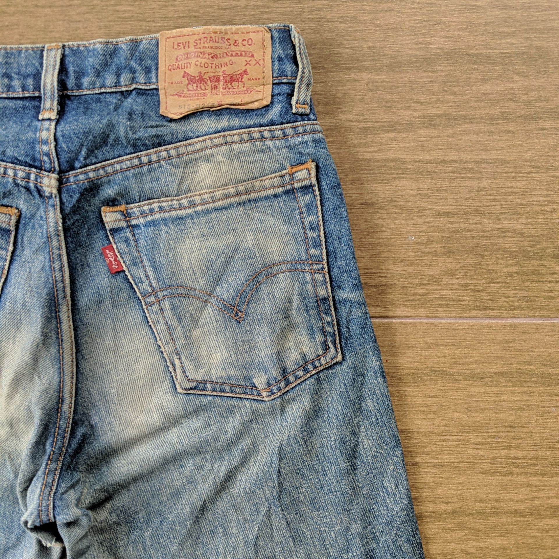 Levi's W28🔥Levi's 515 Faded Distressed Sick Denim Jeans Pants Size US 28 / EU 44 - 12 Thumbnail