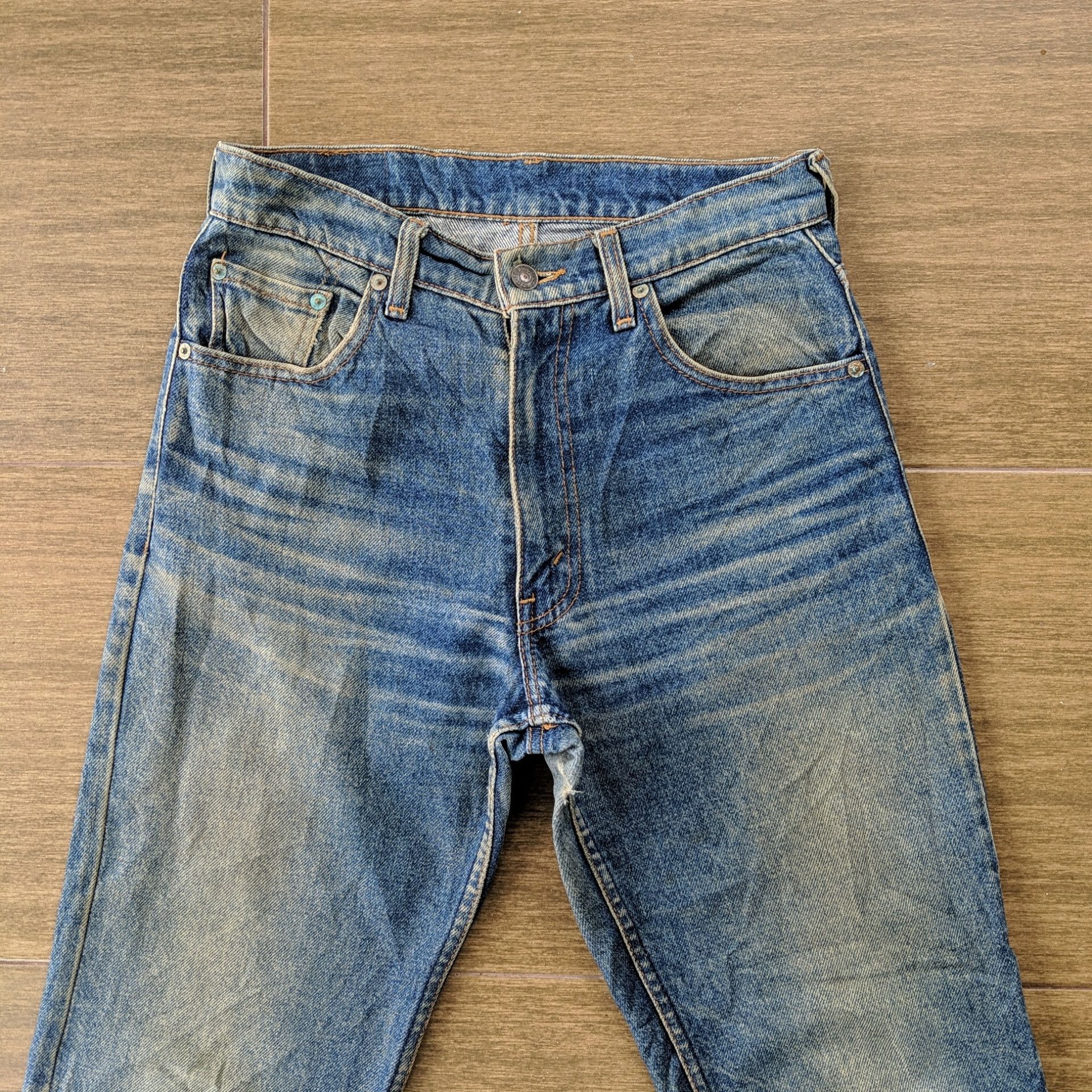 Levi's W28🔥Levi's 515 Faded Distressed Sick Denim Jeans Pants Size US 28 / EU 44 - 2 Thumbnail