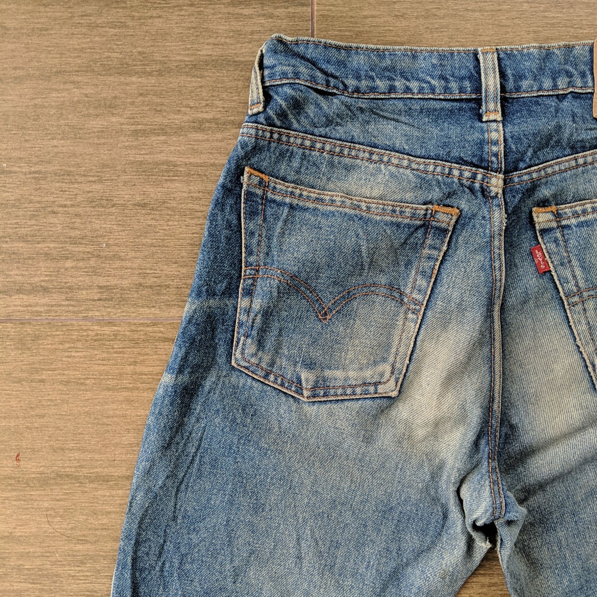Levi's W28🔥Levi's 515 Faded Distressed Sick Denim Jeans Pants Size US 28 / EU 44 - 11 Thumbnail
