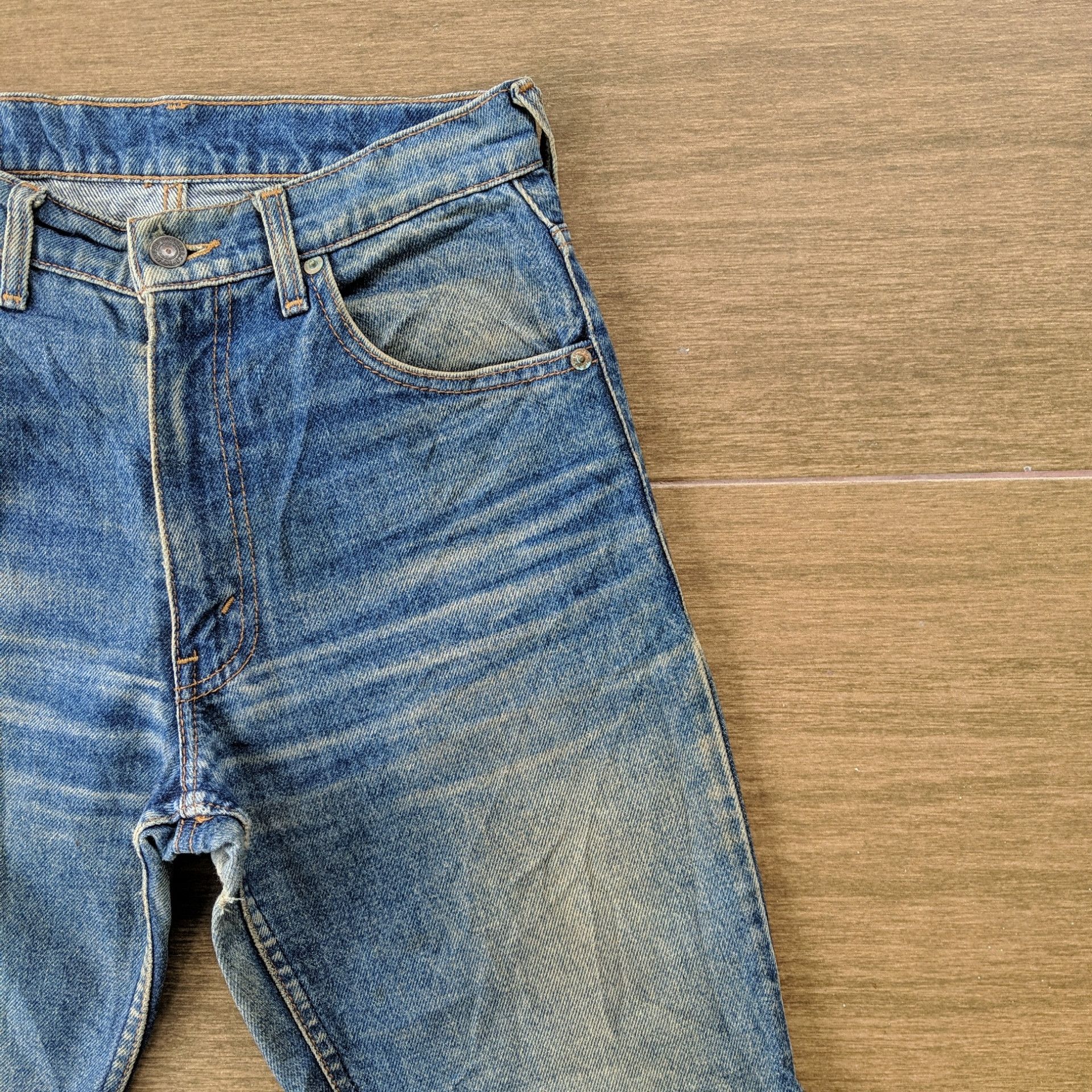 Levi's W28🔥Levi's 515 Faded Distressed Sick Denim Jeans Pants Size US 28 / EU 44 - 4 Thumbnail