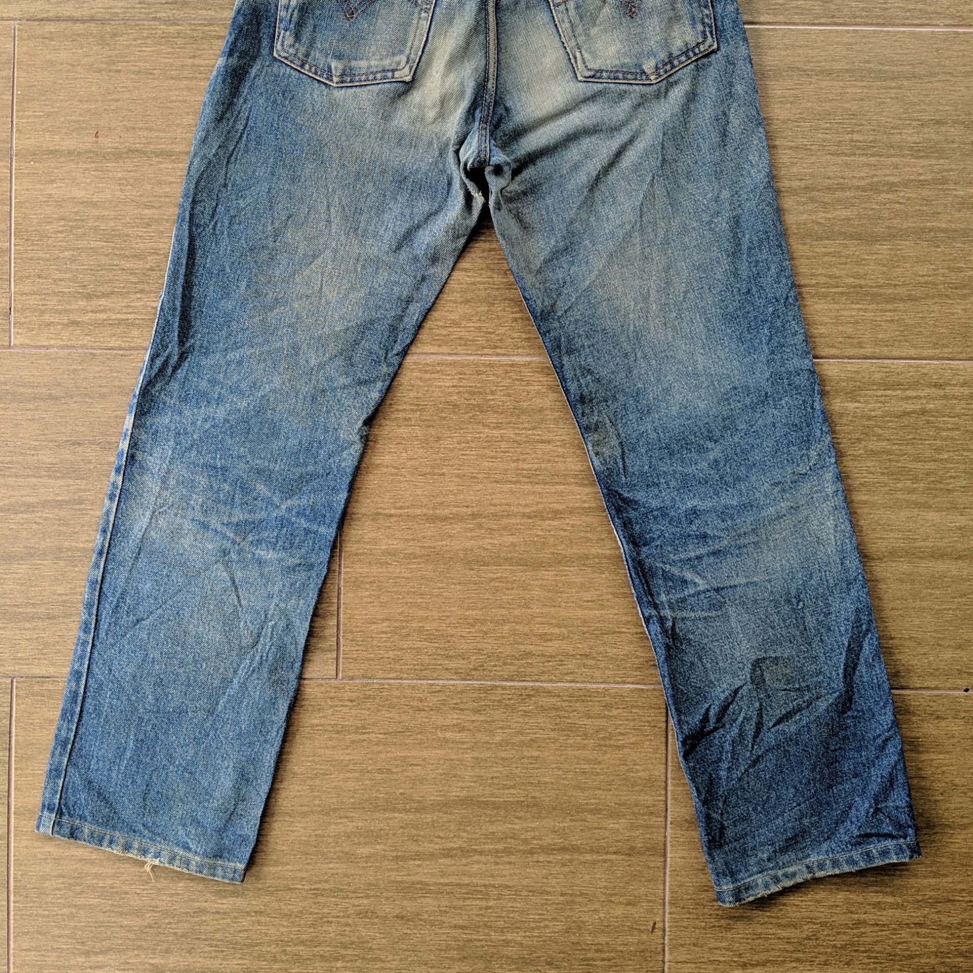 Levi's W28🔥Levi's 515 Faded Distressed Sick Denim Jeans Pants Size US 28 / EU 44 - 14 Thumbnail
