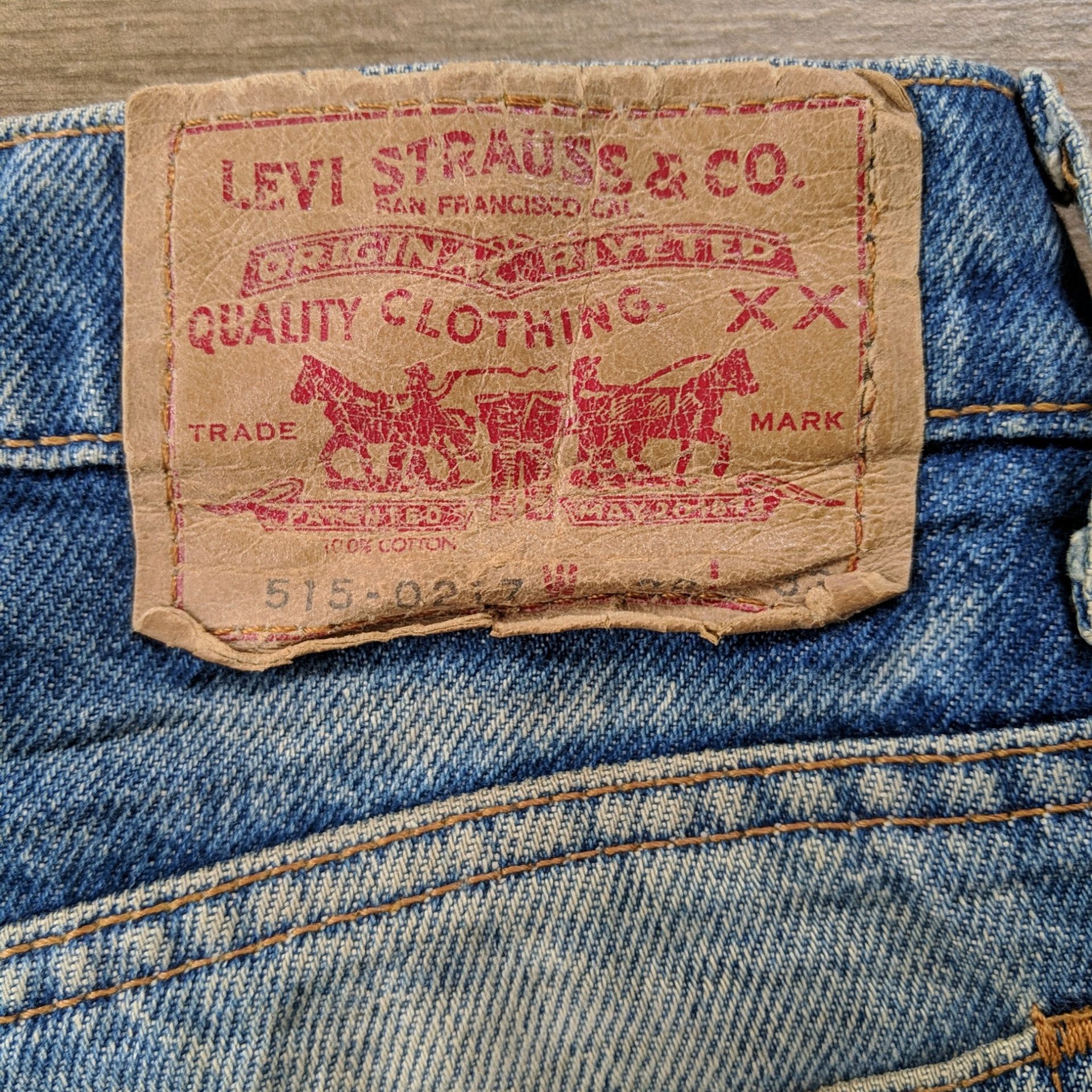 Levi's W28🔥Levi's 515 Faded Distressed Sick Denim Jeans Pants Size US 28 / EU 44 - 13 Thumbnail