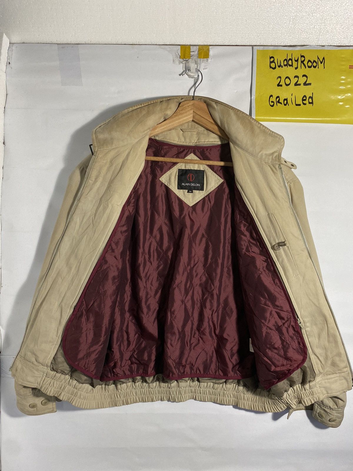 ALAIN DELON ファーアウター カーキー Zanter N1 Down Jacket (Khaki) - Okayama Denim