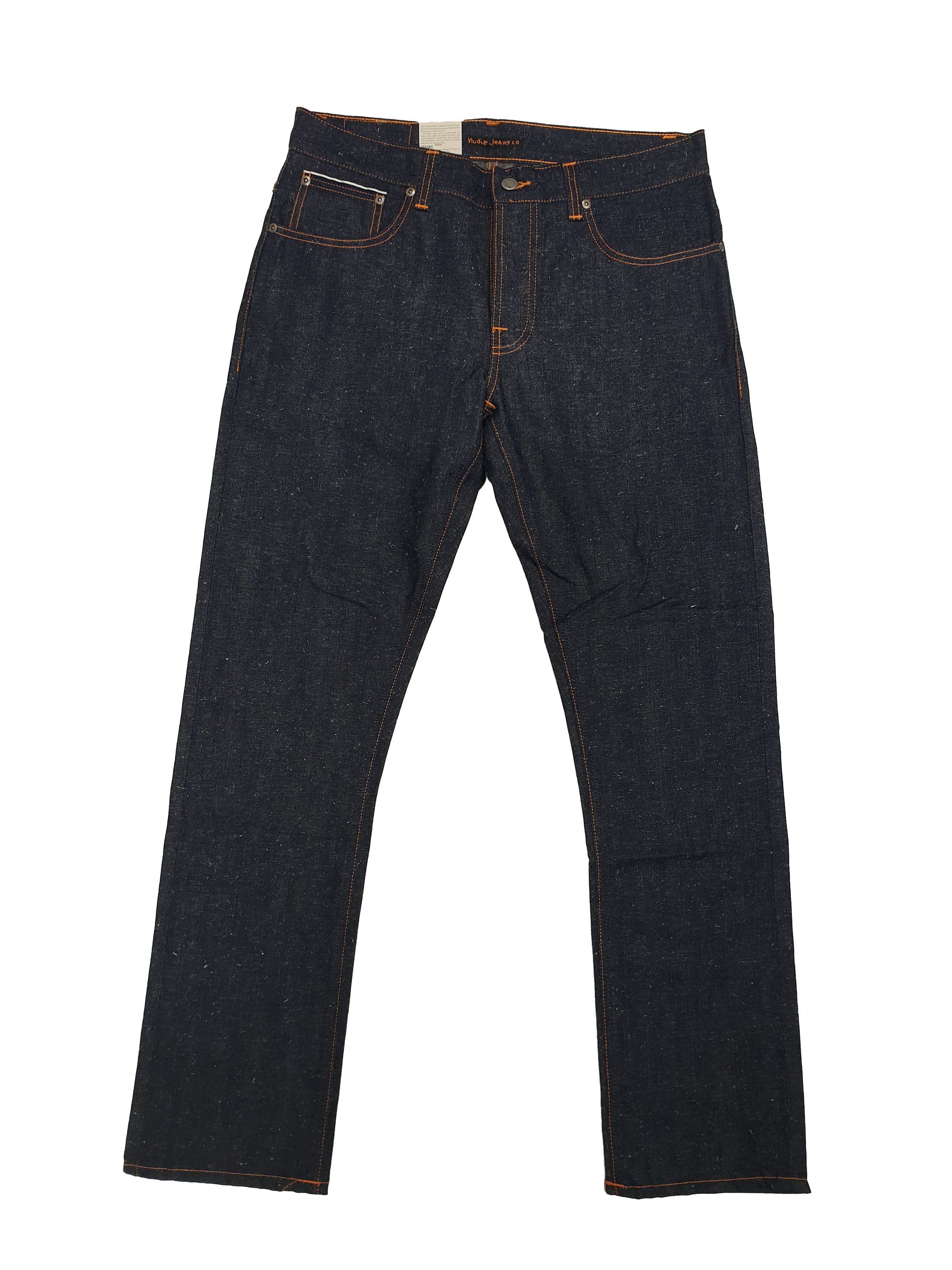 Nudie Jeans NUDIE JEANS GRIM TIM DRY BAMBOO SELVAGE 112343 | Grailed