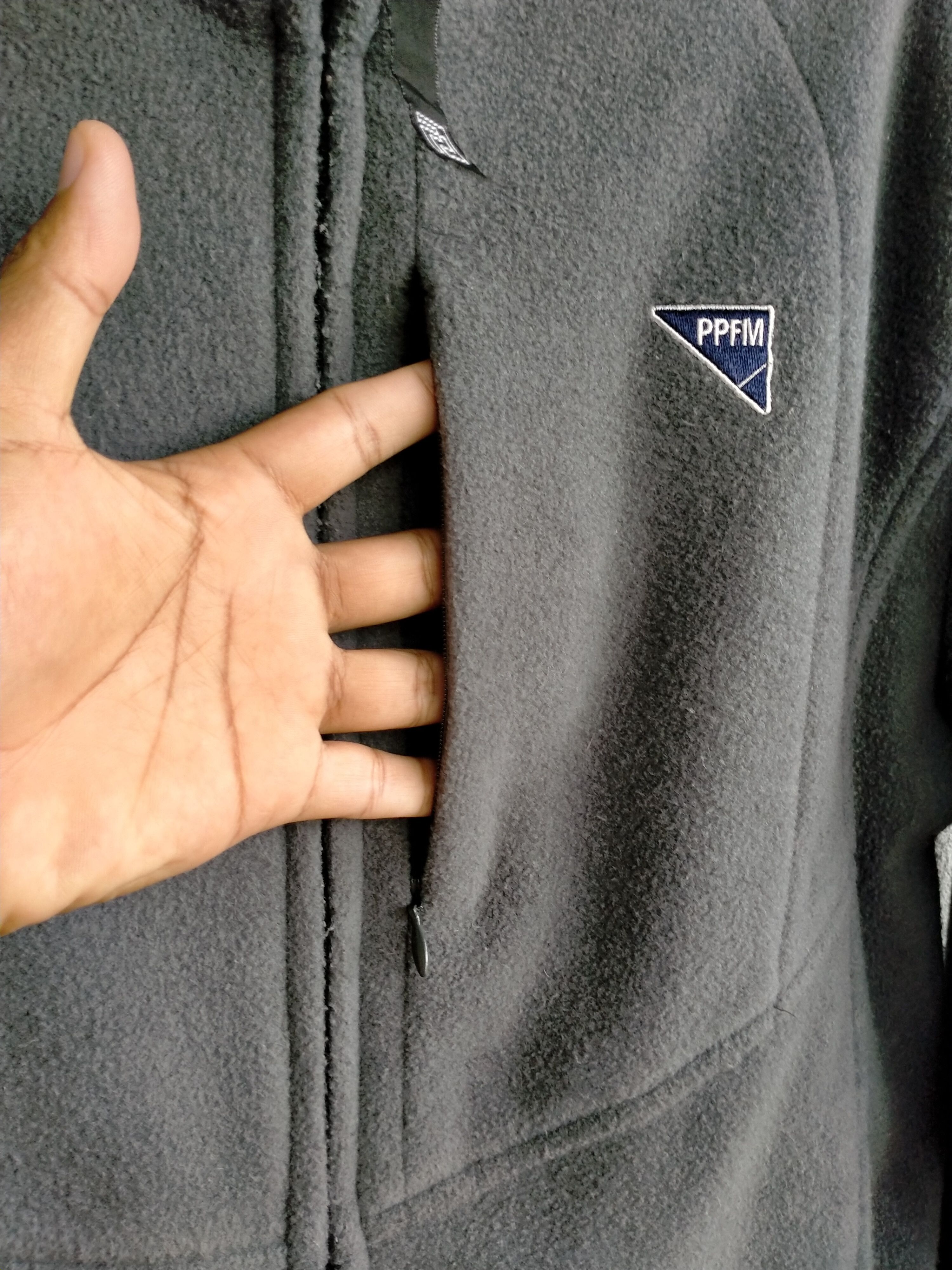 Beauty Beast × Japanese Brand × PPFM Vintage PPFM Zipper Fleece Sweatshirt Size US M / EU 48-50 / 2 - 7 Thumbnail