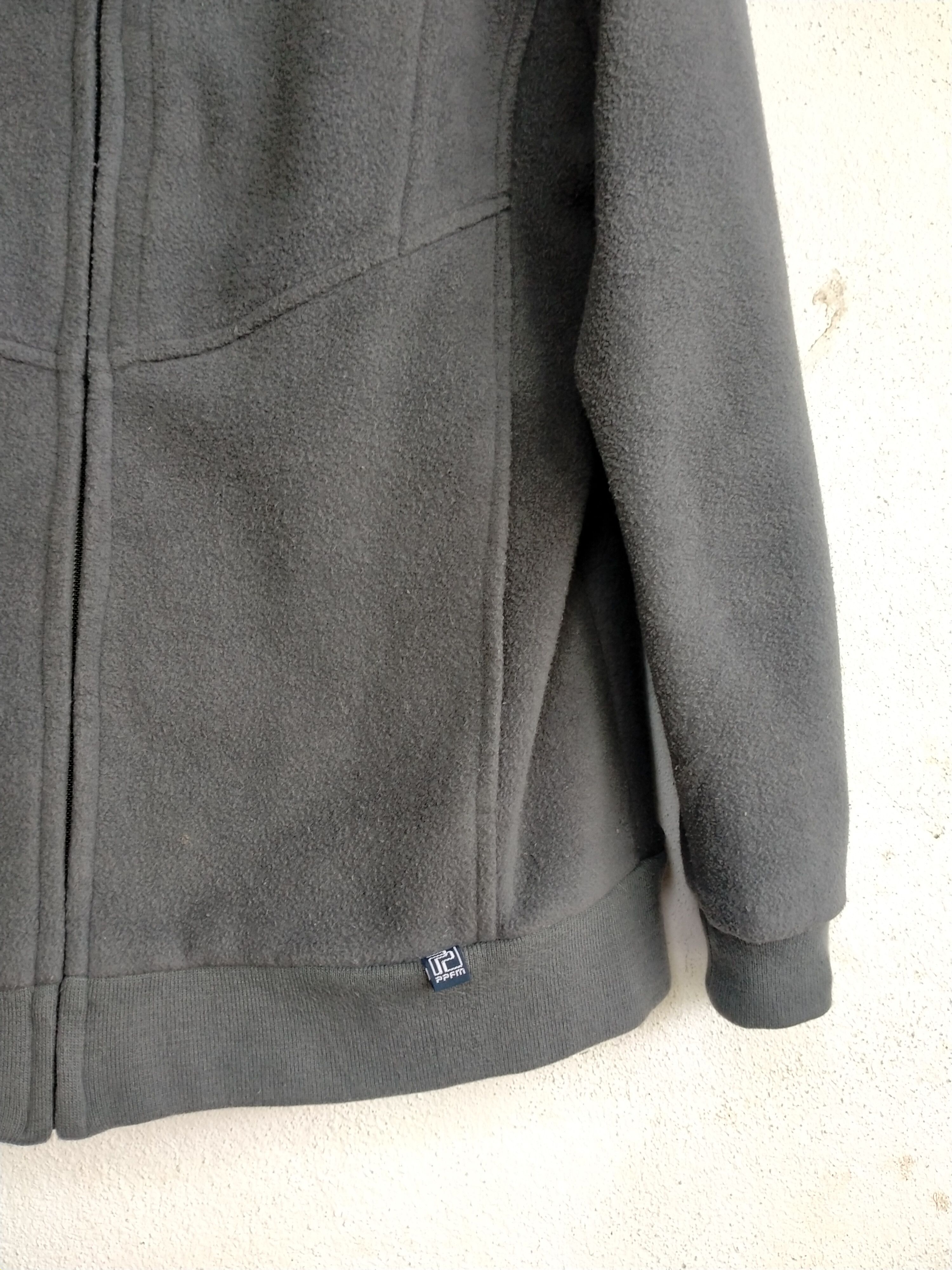 Beauty Beast × Japanese Brand × PPFM Vintage PPFM Zipper Fleece Sweatshirt Size US M / EU 48-50 / 2 - 5 Thumbnail