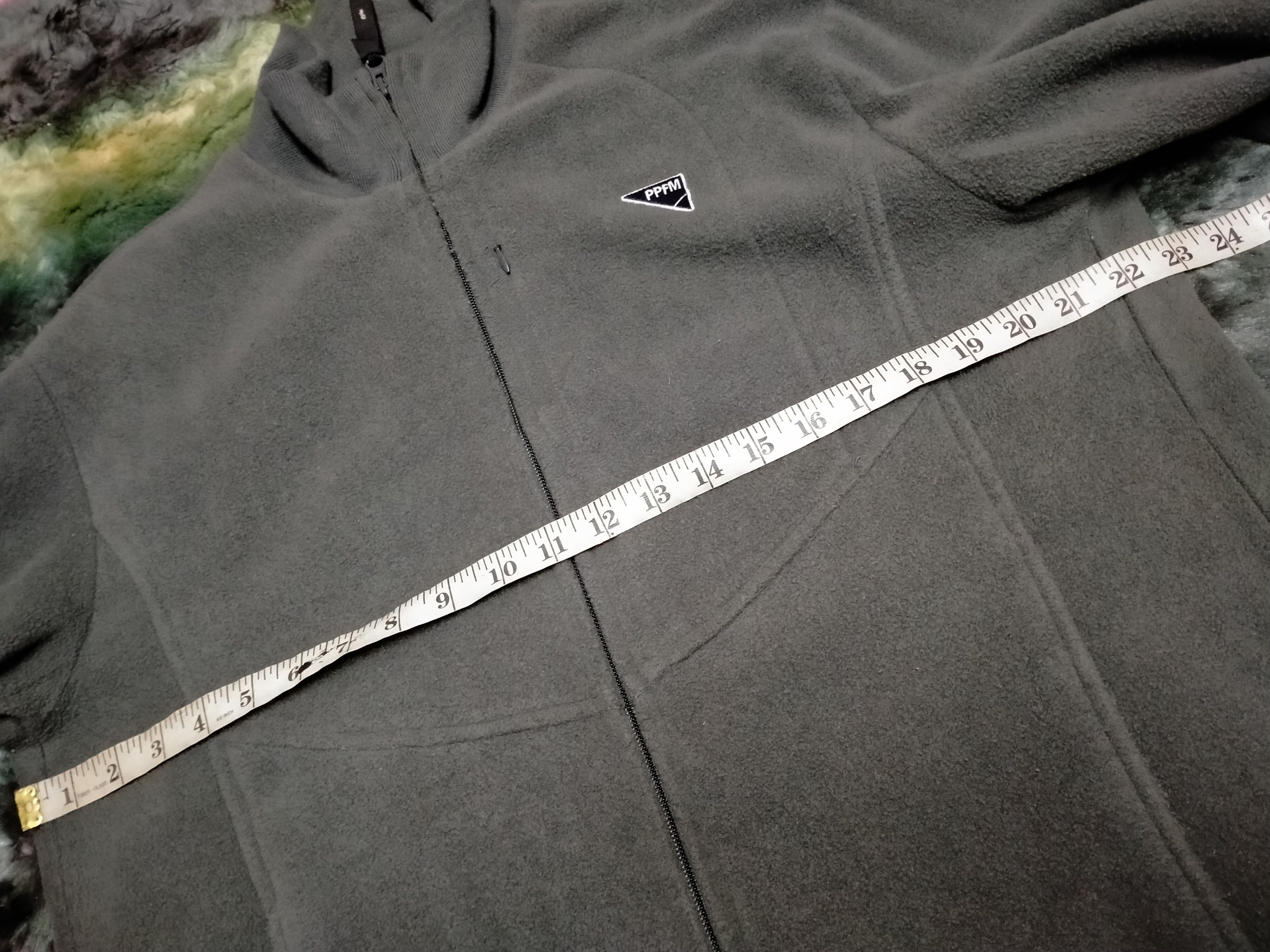 Beauty Beast × Japanese Brand × PPFM Vintage PPFM Zipper Fleece Sweatshirt Size US M / EU 48-50 / 2 - 10 Thumbnail