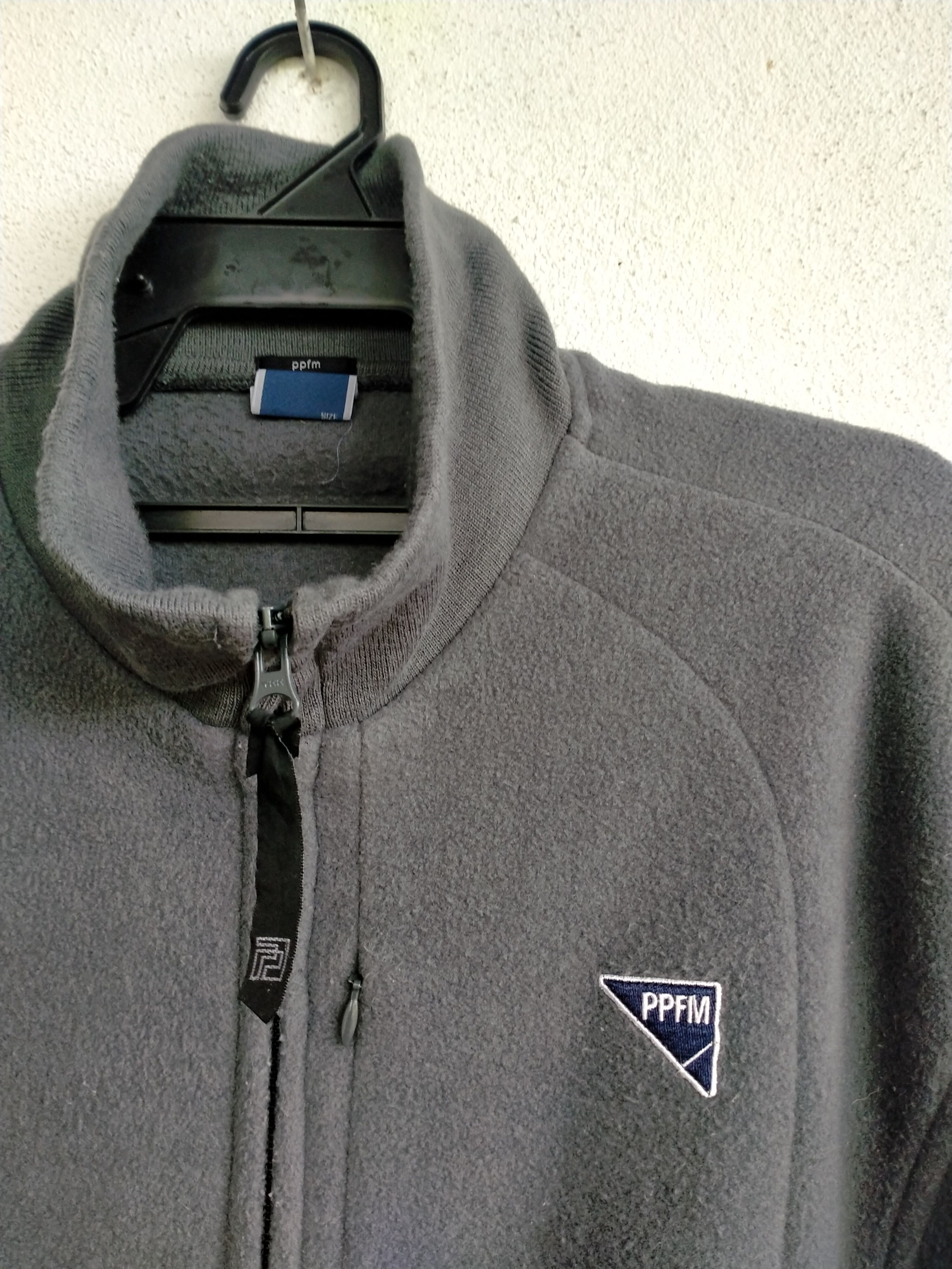 Beauty Beast × Japanese Brand × PPFM Vintage PPFM Zipper Fleece Sweatshirt Size US M / EU 48-50 / 2 - 2 Thumbnail