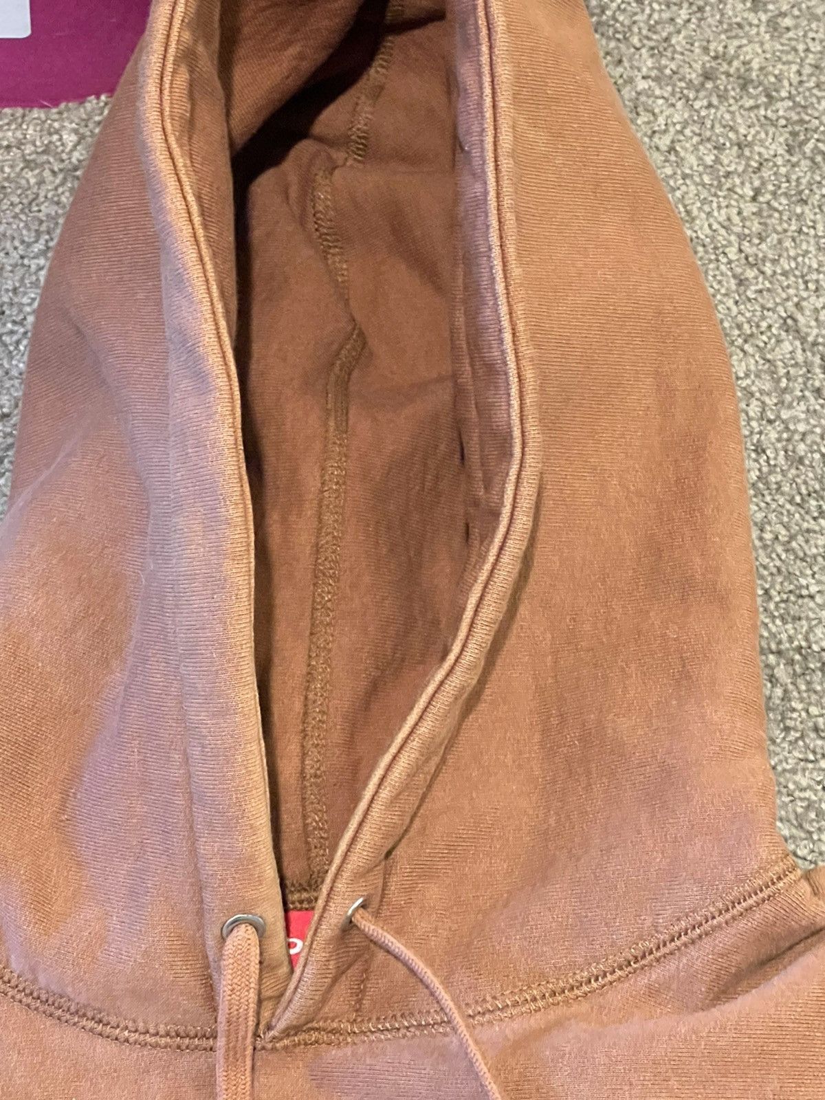 Supreme Supreme Rust Brown Arabic Hoodie Sweatshirt Size US M / EU 48-50 / 2 - 6 Thumbnail