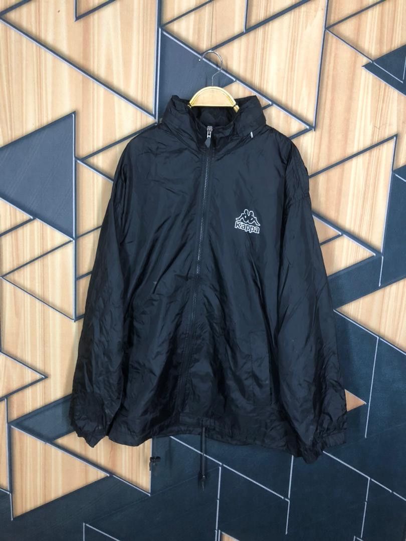Kappa Kappa Tracksuit Jacket (Black & Gold) | Grailed