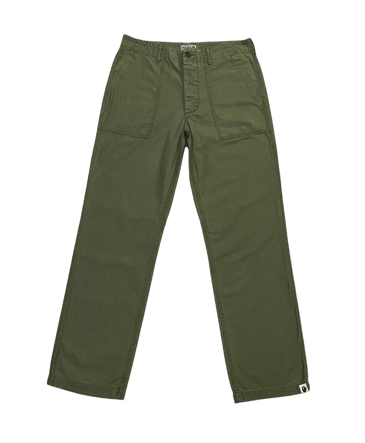 Bape A Bathing Ape X Pirate Baker Pants Size US 33 - 2 Thumbnail