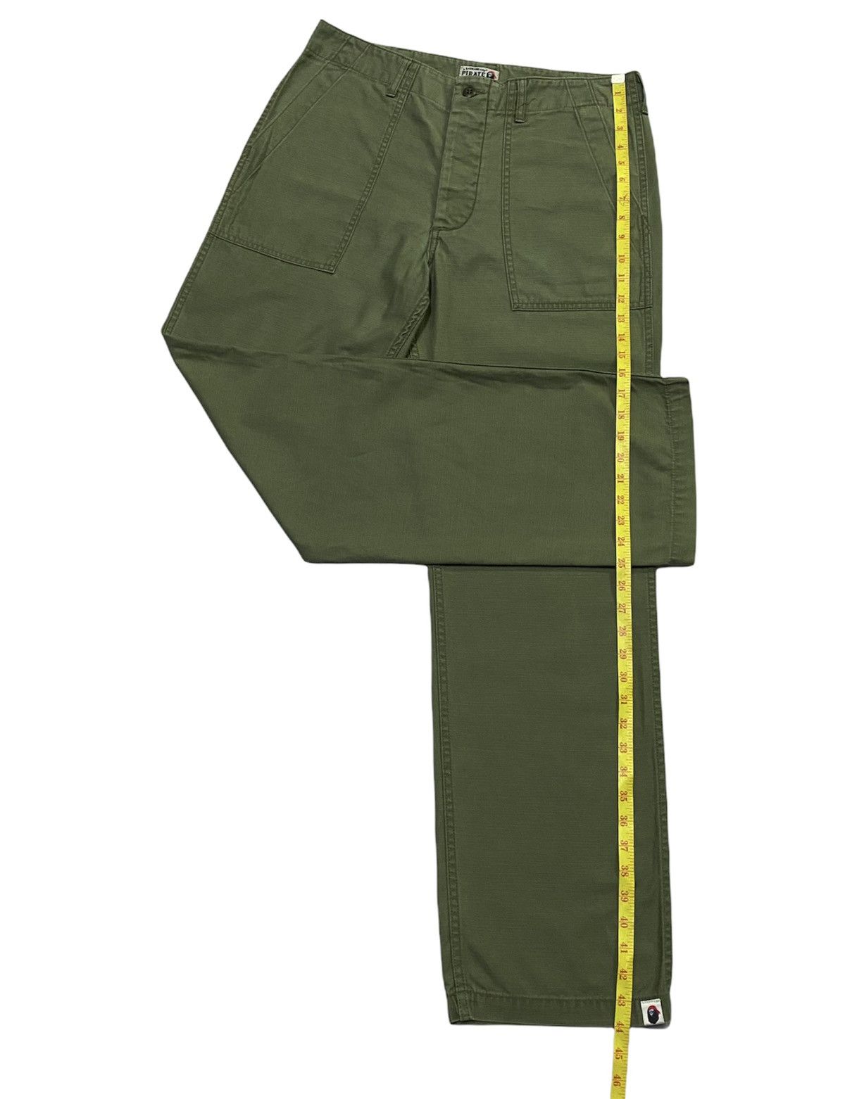 Bape A Bathing Ape X Pirate Baker Pants Size US 33 - 6 Thumbnail