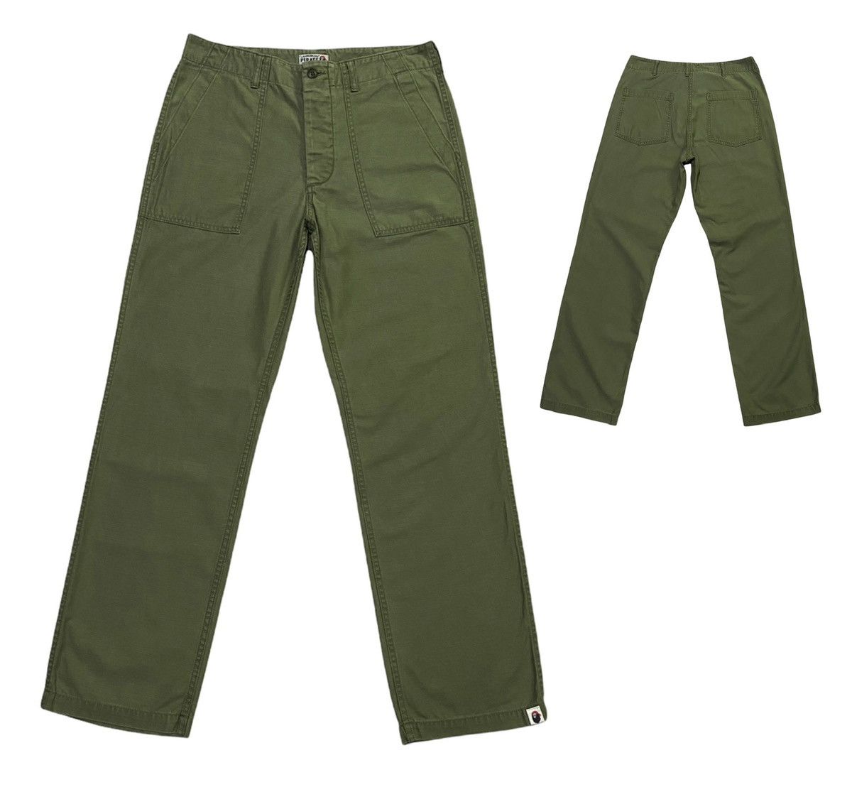 Bape A Bathing Ape X Pirate Baker Pants Size US 33 - 1 Thumbnail