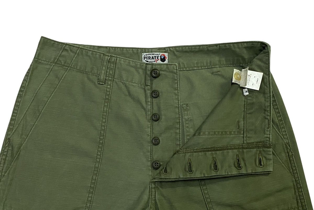 Bape A Bathing Ape X Pirate Baker Pants Size US 33 - 14 Thumbnail