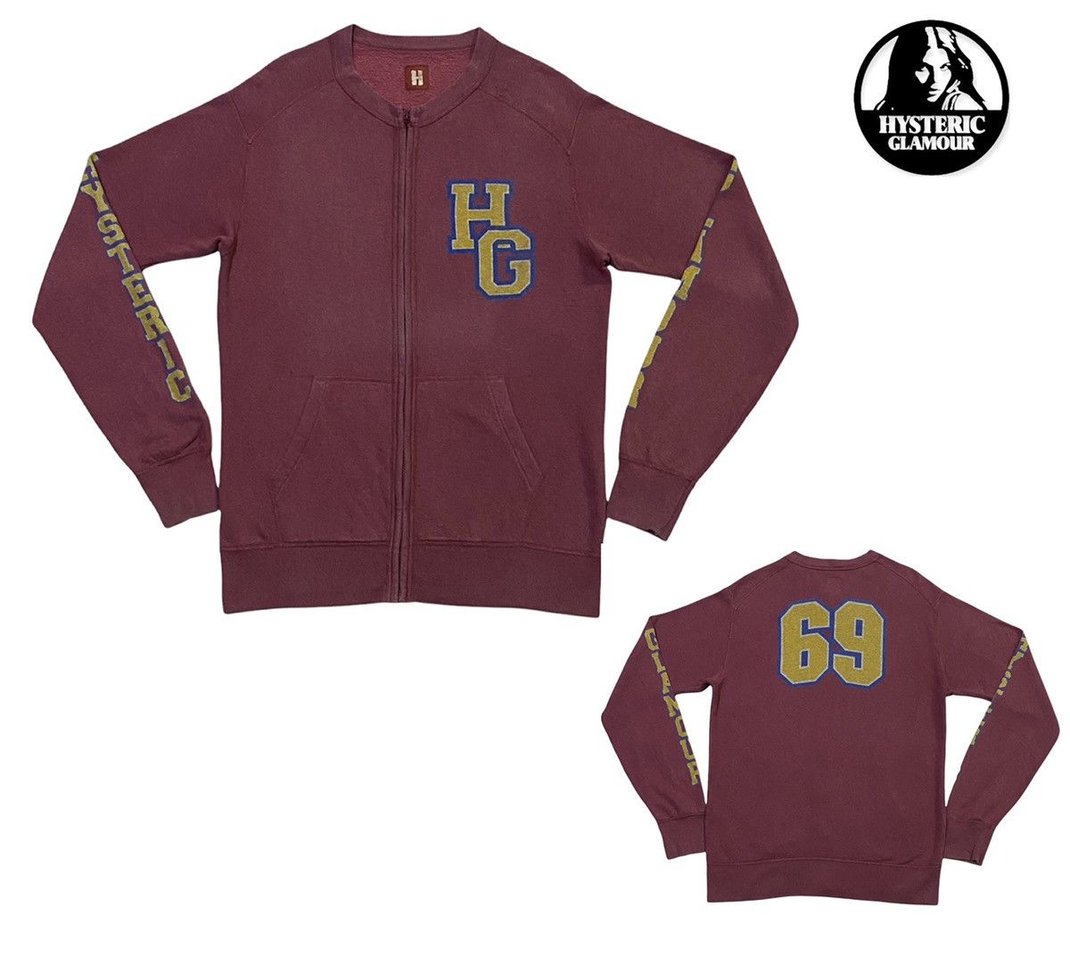 Hysteric Glamour Sweatshirt Full Zipper