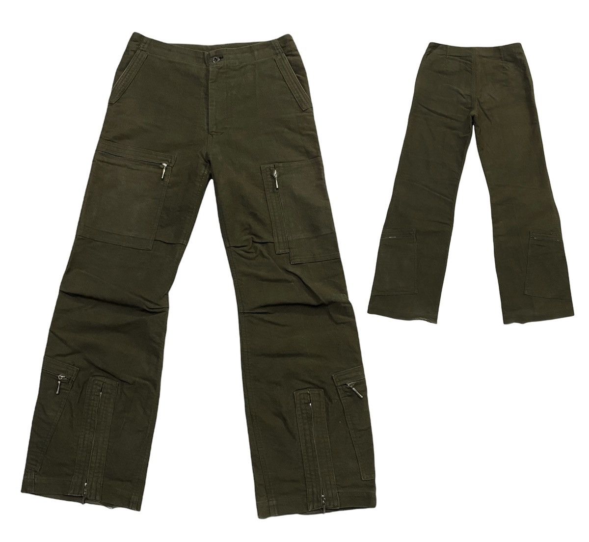 Japanese Brand Japanese Brand Green Astro Utility Cargo Pants Size US 30 / EU 46 - 1 Thumbnail