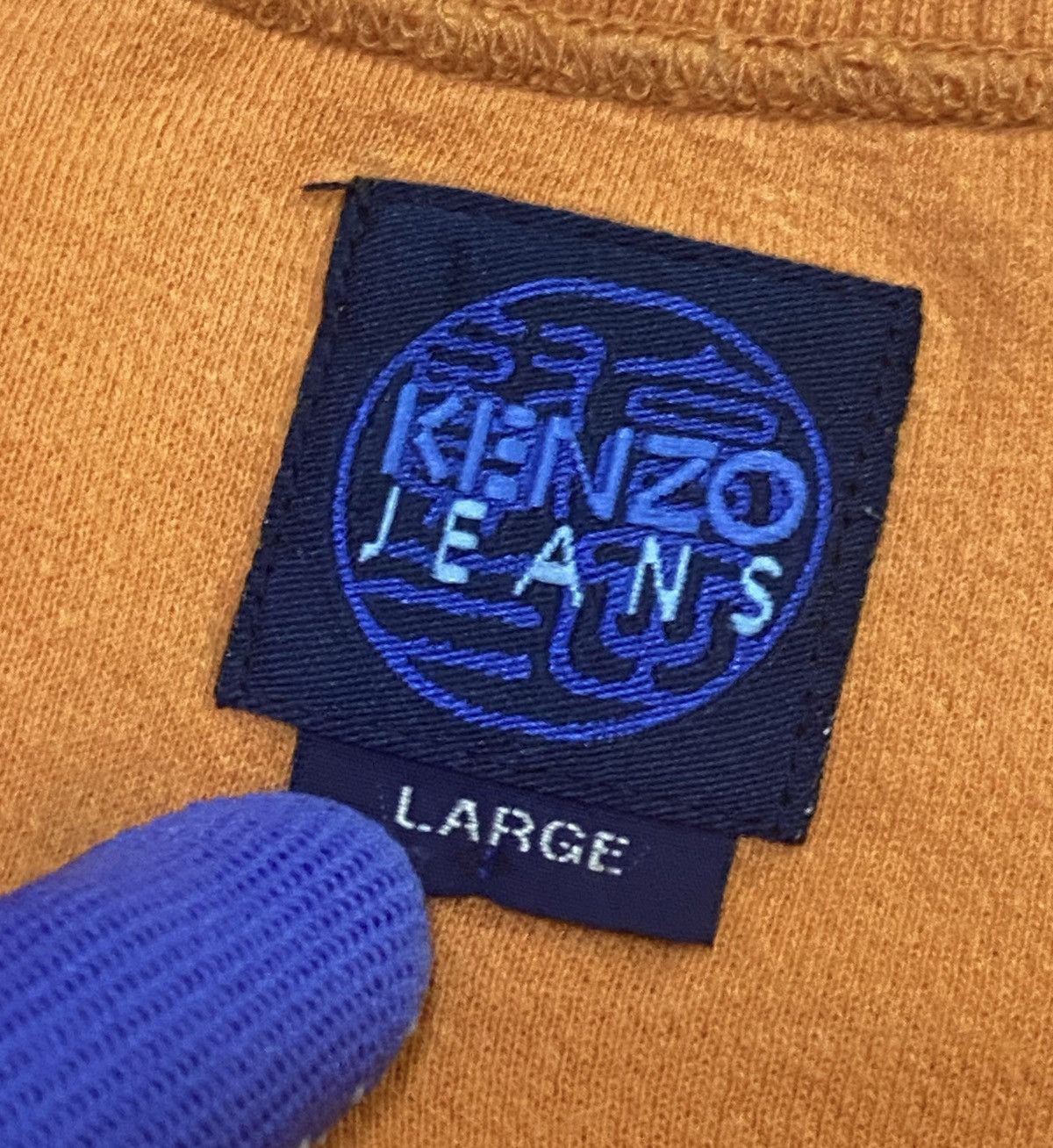 Kenzo Vintage Kenzo Jeans Sweatshirt SpellOut Size US L / EU 52-54 / 3 - 9 Thumbnail