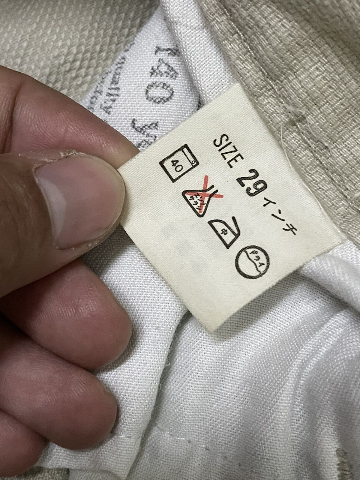 Levi's × Levi's Vintage Clothing × Vintage Vintage Levis 701 Big E White Tag Bucket Size US 28 / EU 44 - 10 Thumbnail