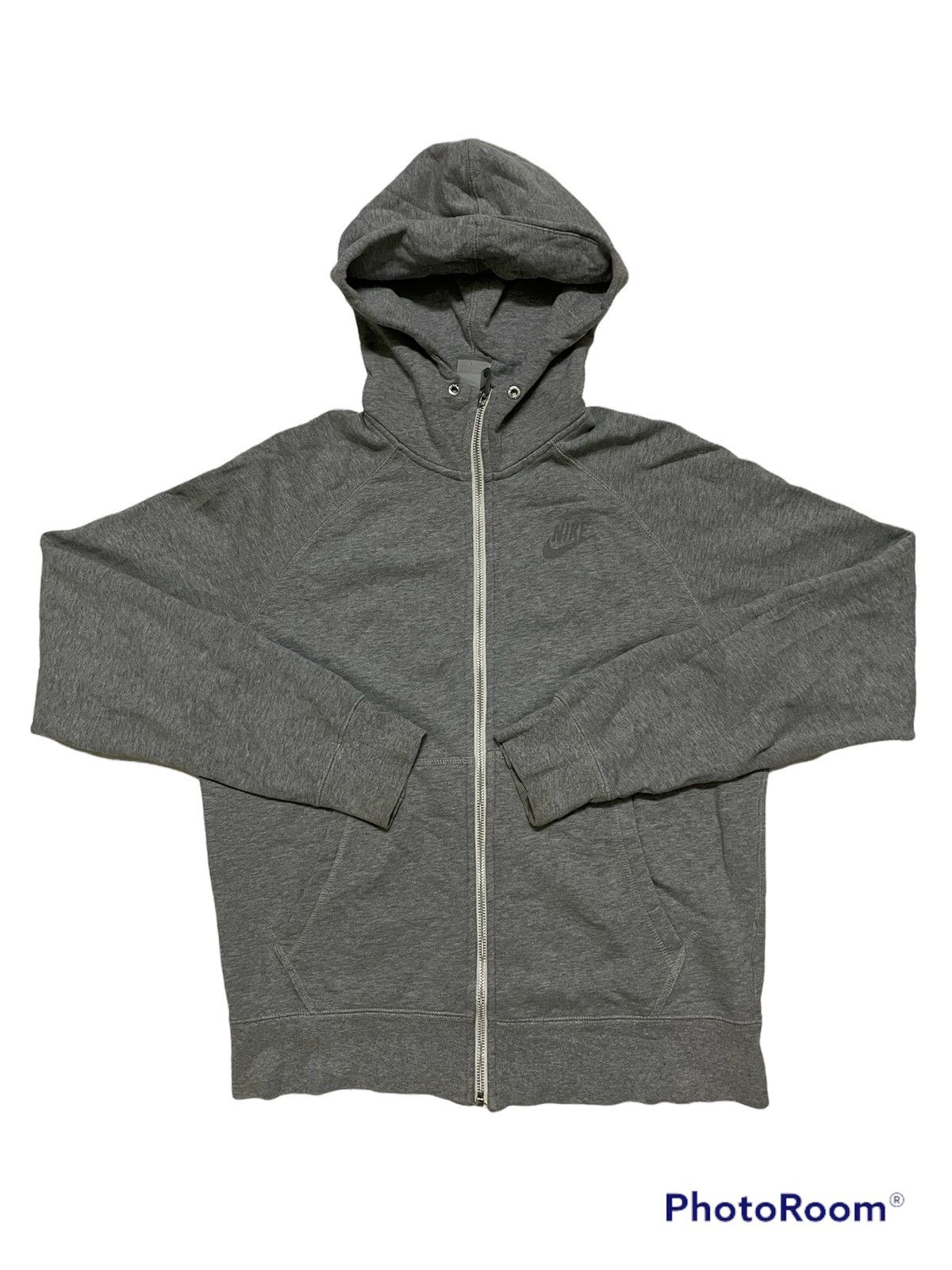 Nike Vintage Nike Swoosh Logo Zip Up Hoodie Size US M / EU 48-50 / 2 - 2 Thumbnail