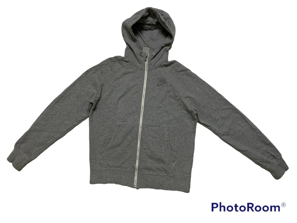 Nike Vintage Nike Swoosh Logo Zip Up Hoodie Size US M / EU 48-50 / 2 - 1 Thumbnail