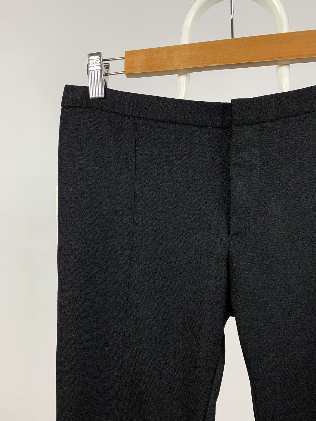 Balenciaga Women’s Balenciaga Paris Wool Trousers Pants Size 27" / US 4 / IT 40 - 5 Thumbnail