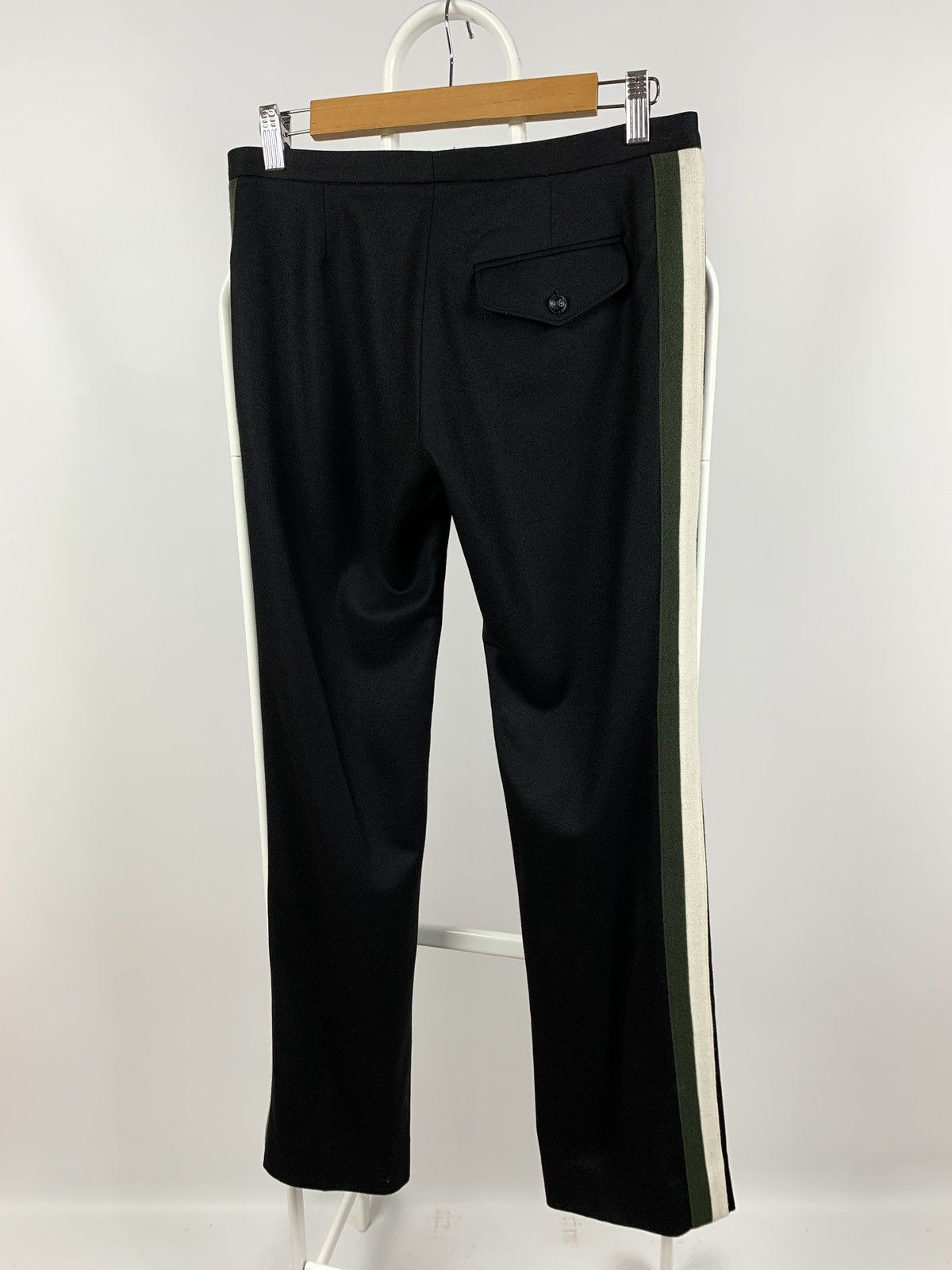 Balenciaga Women’s Balenciaga Paris Wool Trousers Pants Size 27" / US 4 / IT 40 - 1 Thumbnail