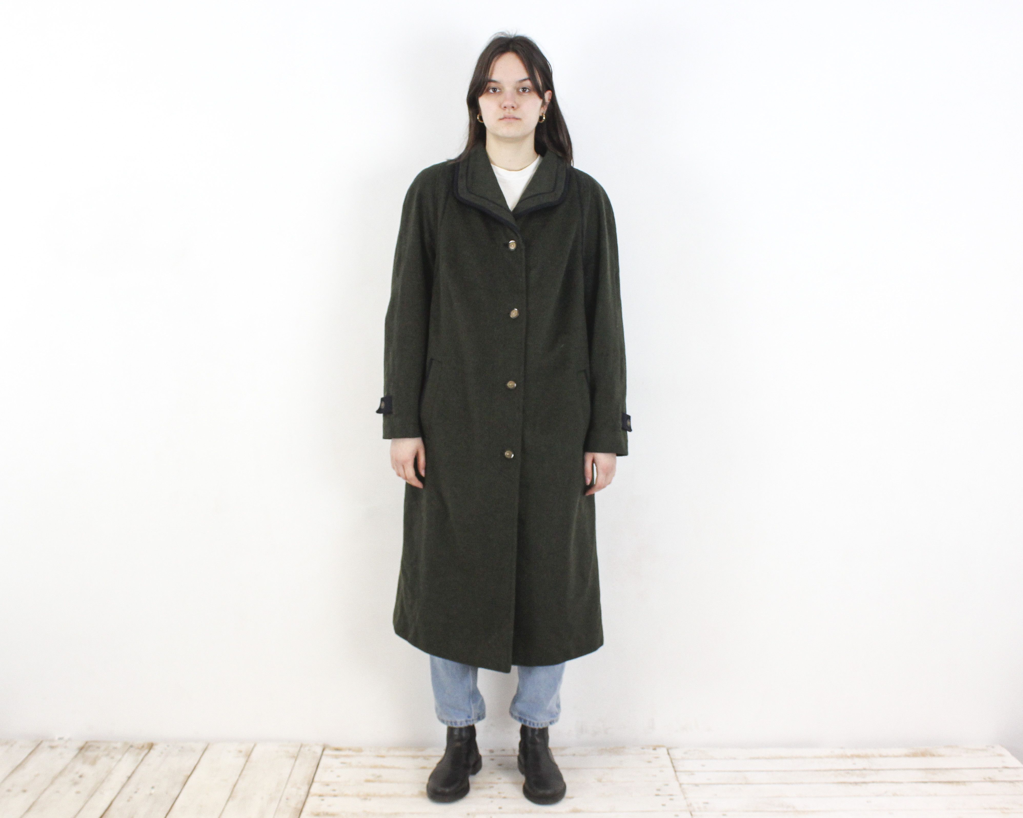 Other ALPACCA LODEN Trachten EU 48 Wool Over Coat Jacket Winter Size XL / US 12-14 / IT 48-50 - 1 Thumbnail