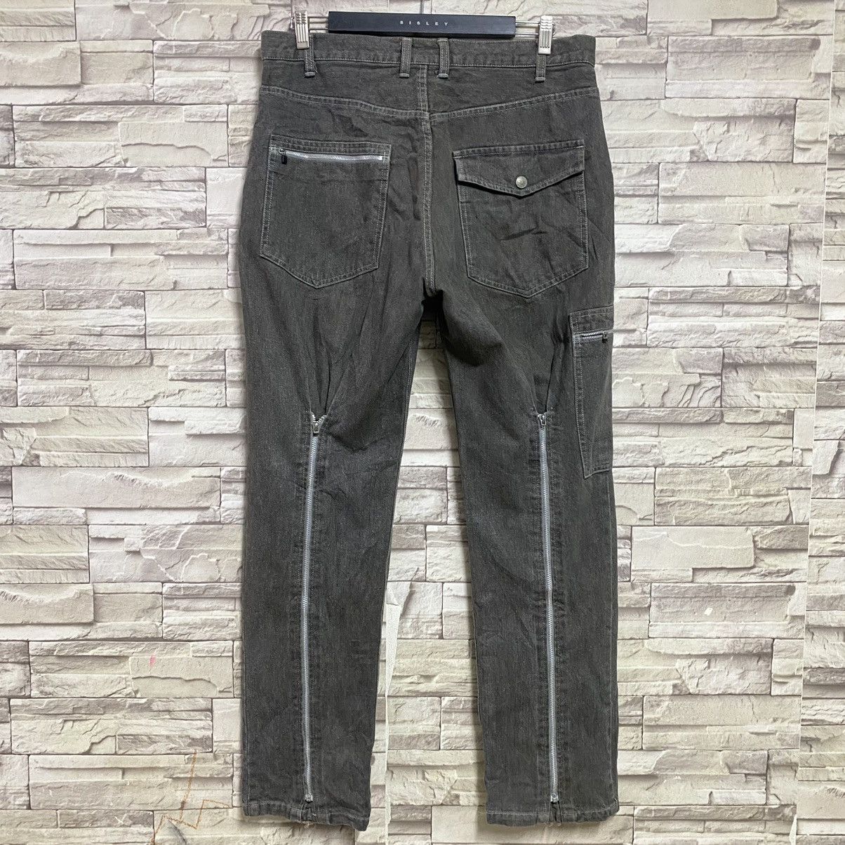 Engineered Garments MACKDADDY Denim Fatigue Long Zipper Parachute Pants Size US 34 / EU 50 - 9 Thumbnail