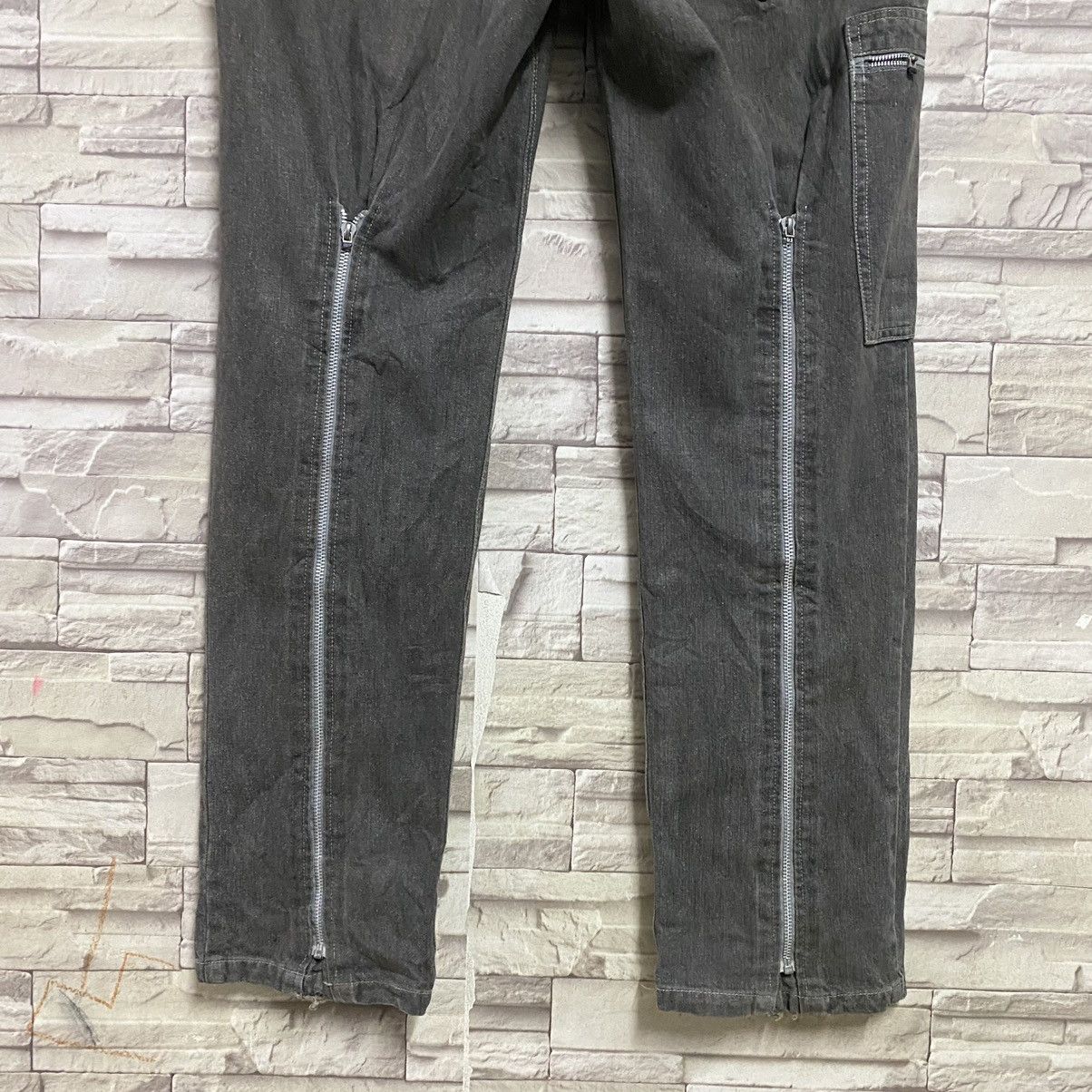 Engineered Garments MACKDADDY Denim Fatigue Long Zipper Parachute Pants Size US 34 / EU 50 - 14 Thumbnail