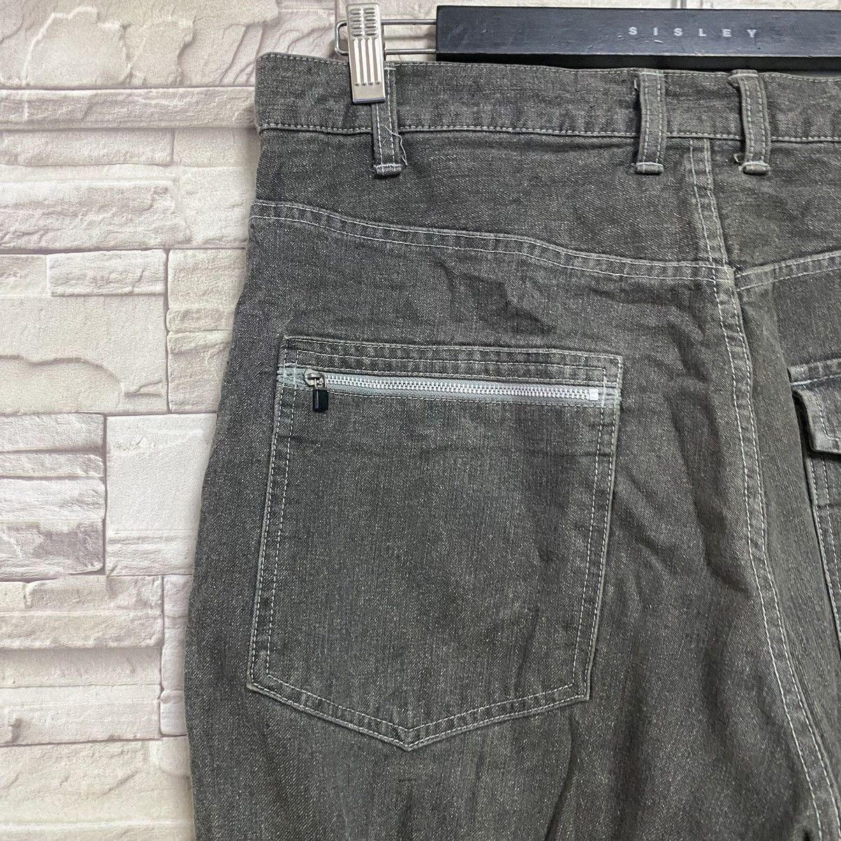 Engineered Garments MACKDADDY Denim Fatigue Long Zipper Parachute Pants Size US 34 / EU 50 - 11 Thumbnail