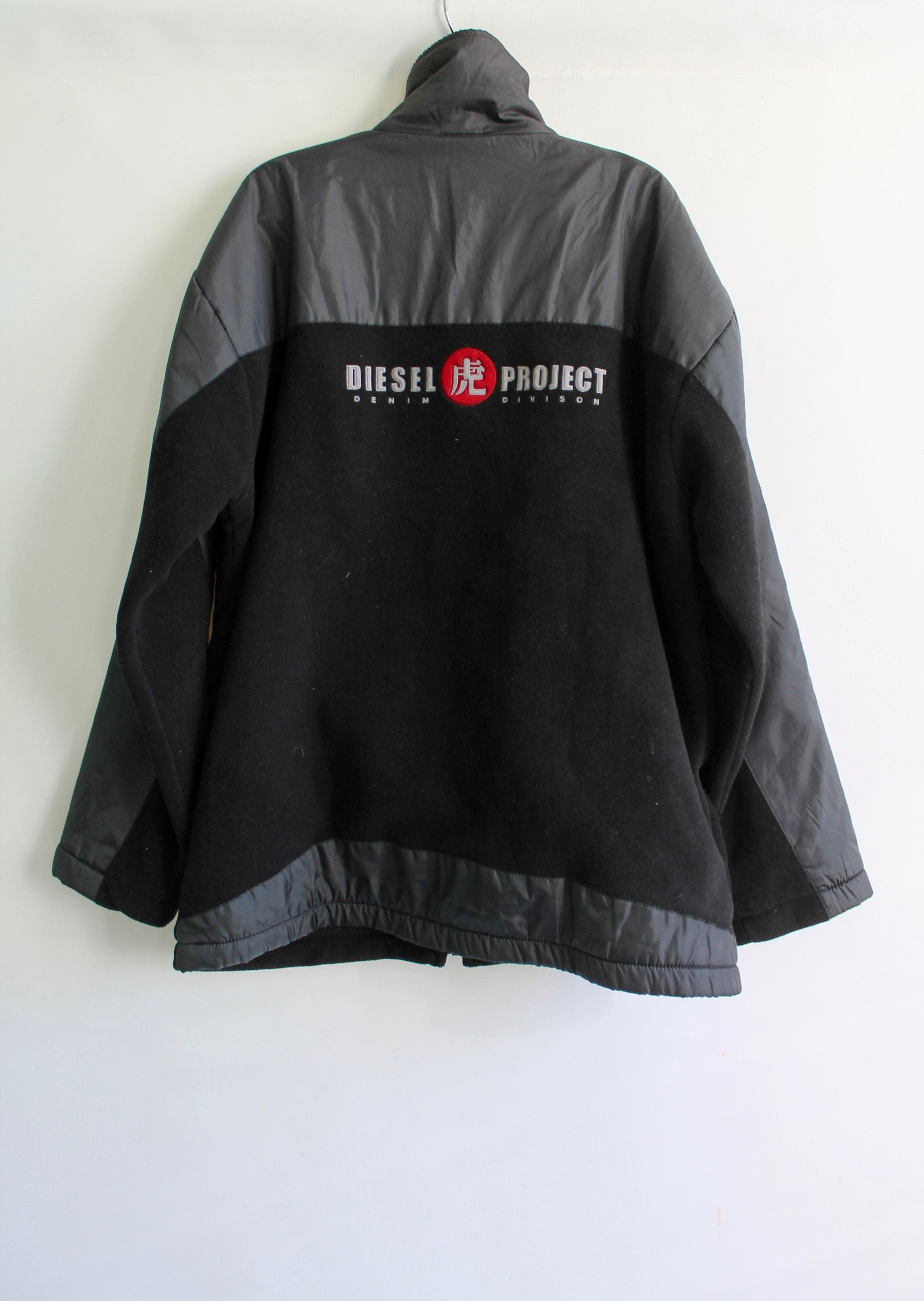Diesel 90's DIESEL Project Streetwear Jacket XL Black Size US XL / EU 56 / 4 - 12 Thumbnail