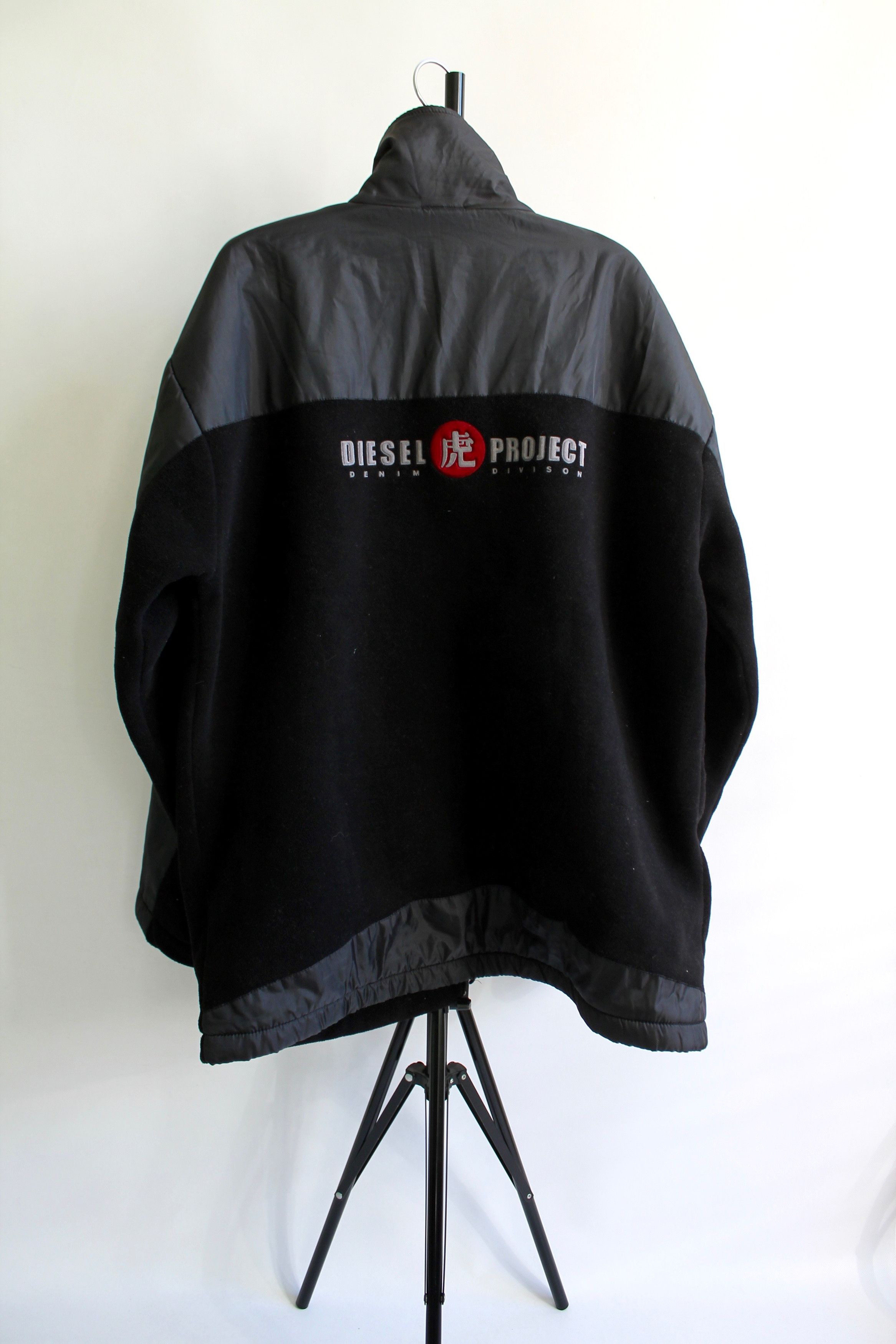 Diesel 90's DIESEL Project Streetwear Jacket XL Black Size US XL / EU 56 / 4 - 9 Thumbnail