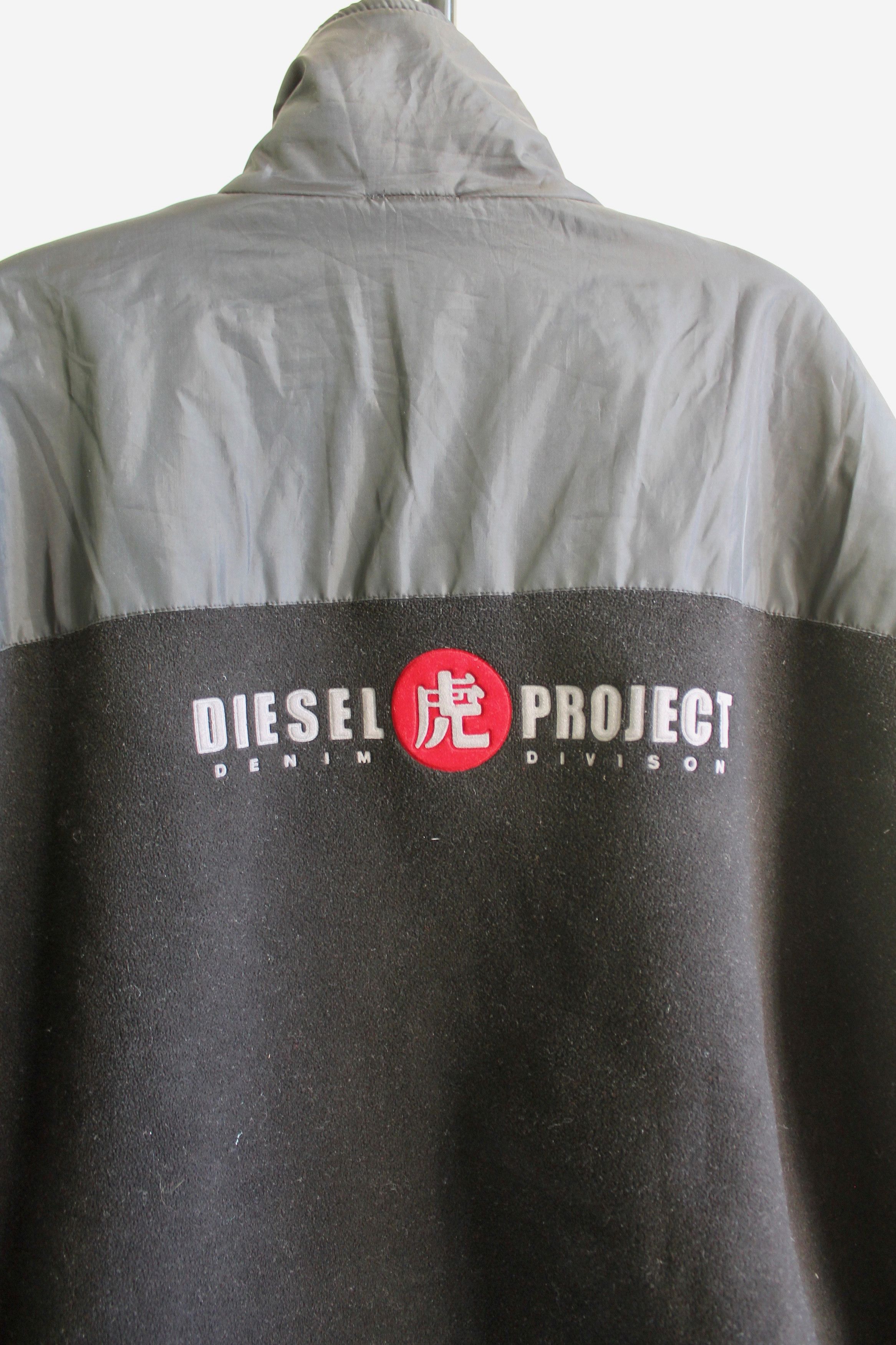 Diesel 90's DIESEL Project Streetwear Jacket XL Black Size US XL / EU 56 / 4 - 10 Thumbnail
